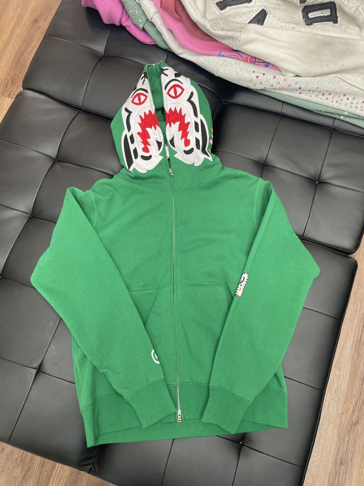 Bape Bape Tiger Full Zip Hoodie Size US L / EU 52-54 / 3 - 1 Thumbnail