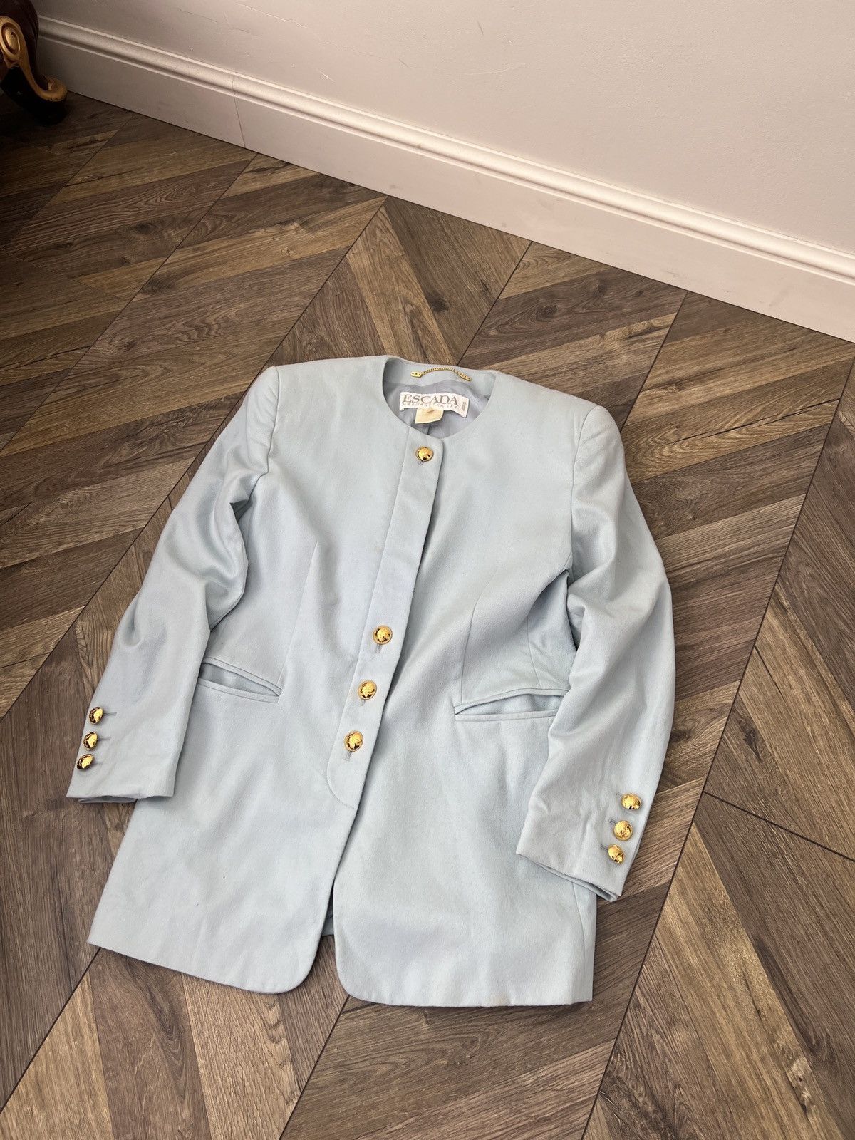 Escada Vintage Escada women's Blazer Size S / US 4 / IT 40 - 3 Thumbnail