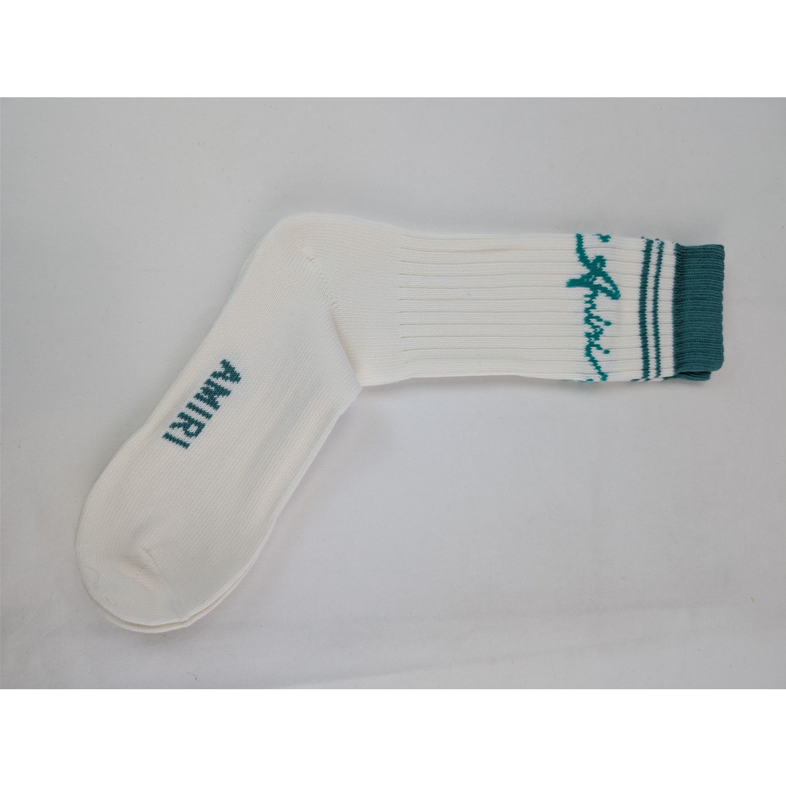 Amiri o1rshd1 Q:2 / Size: 43-44 / Wave Socks in Sea Blue Size ONE SIZE - 7 Thumbnail