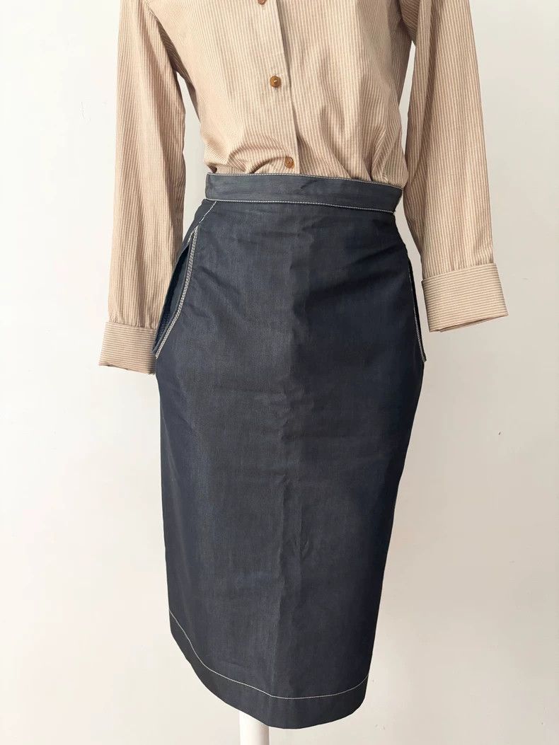 Other Vivienne Westwood SizeUK12/US8 Two-piece denim half-length Size 22" - 2 Thumbnail