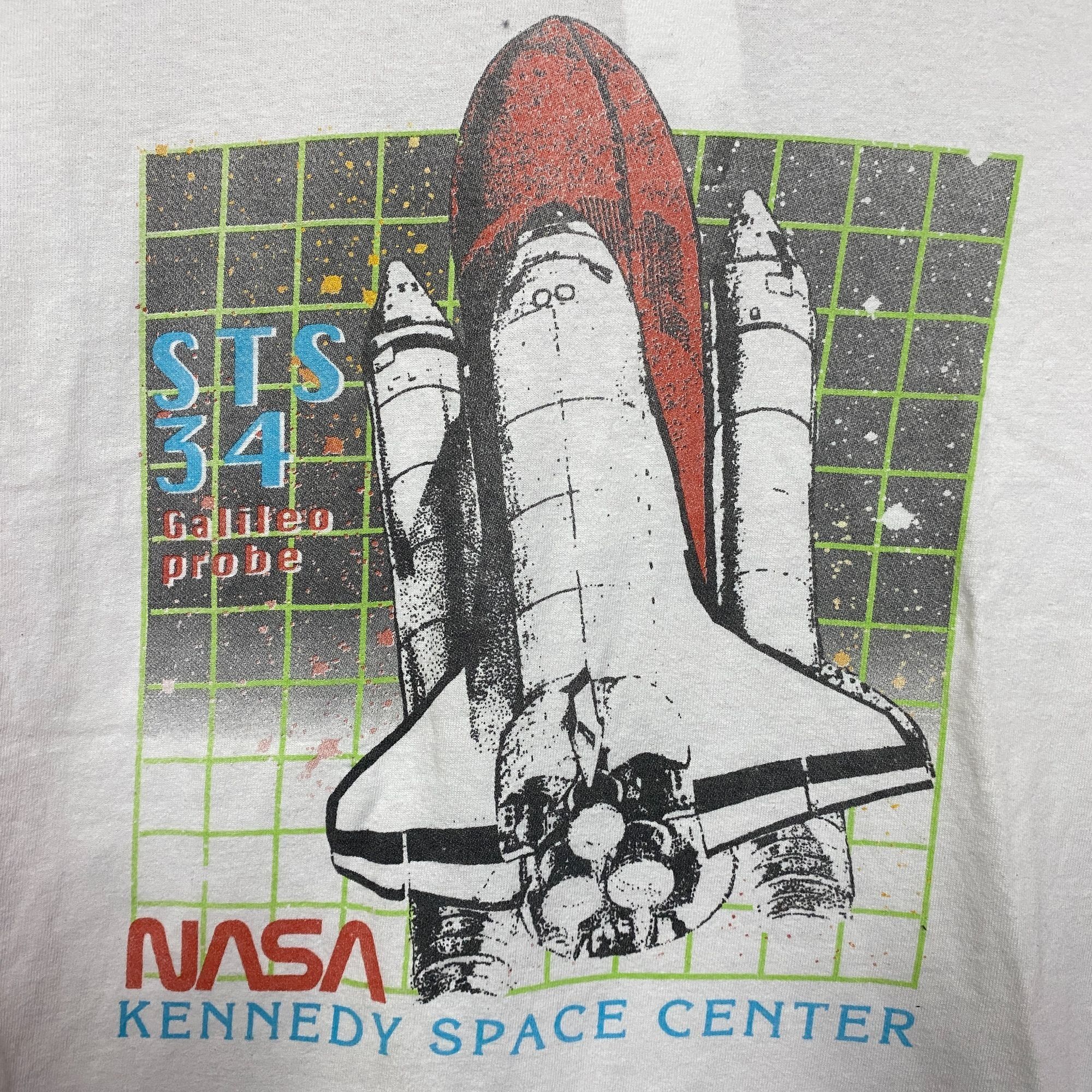 NASA NASA STS-34 Galileo Probe Kennedy Space Center Promo Tee Sma Size US S / EU 44-46 / 1 - 2 Thumbnail