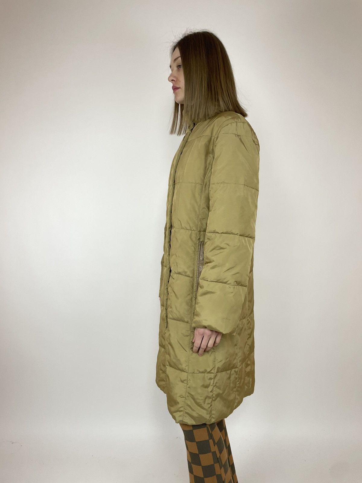 Vintage DAKS quilt Down Jacket Puffer Coat Womens Size Large Size L / US 10 / IT 46 - 4 Thumbnail