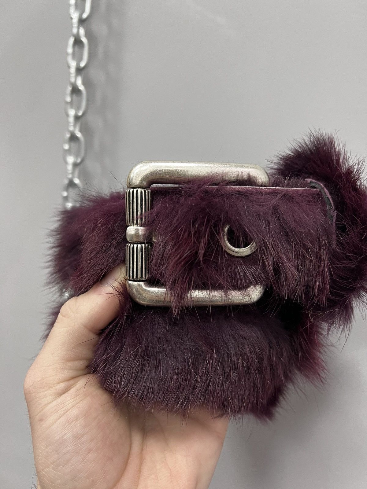 Hysteric Glamour × If Six Was Nine VINTAGE AVANT-GARDE GOTHIC LEATHER BELT RICK OWENS STYLE Size ONE SIZE - 6 Thumbnail