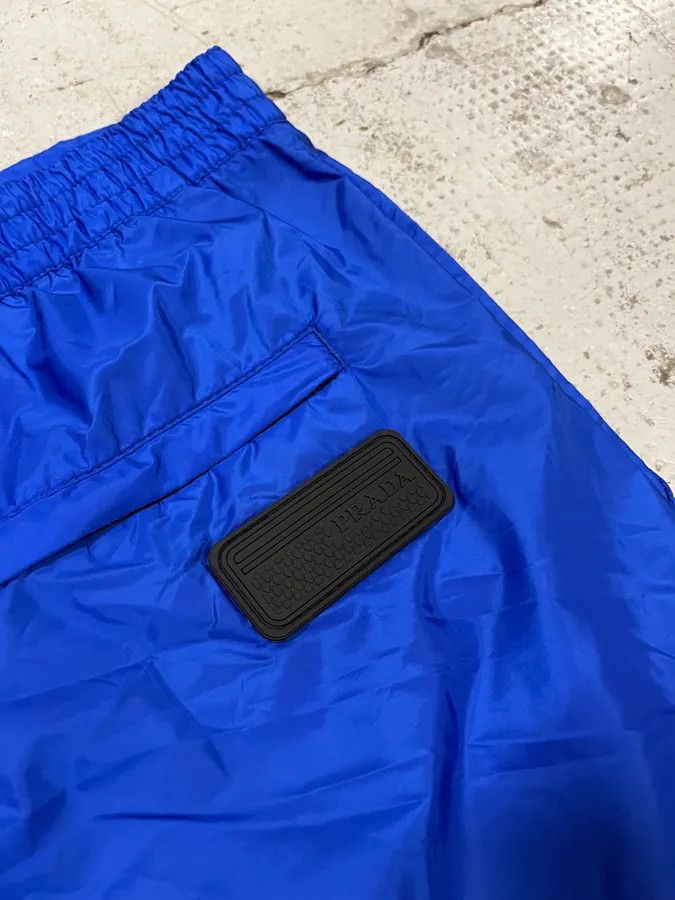 Prada AW2019 Prada Electric Blue Nylon Pants Size US 32 / EU 48 - 10 Thumbnail