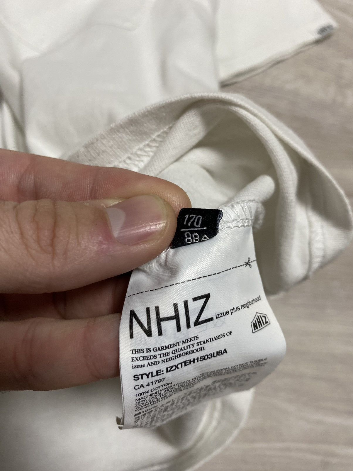 izzue Vintage NHIZ Izzue x Neighborhood size M T-shirt Size US M / EU 48-50 / 2 - 10 Thumbnail