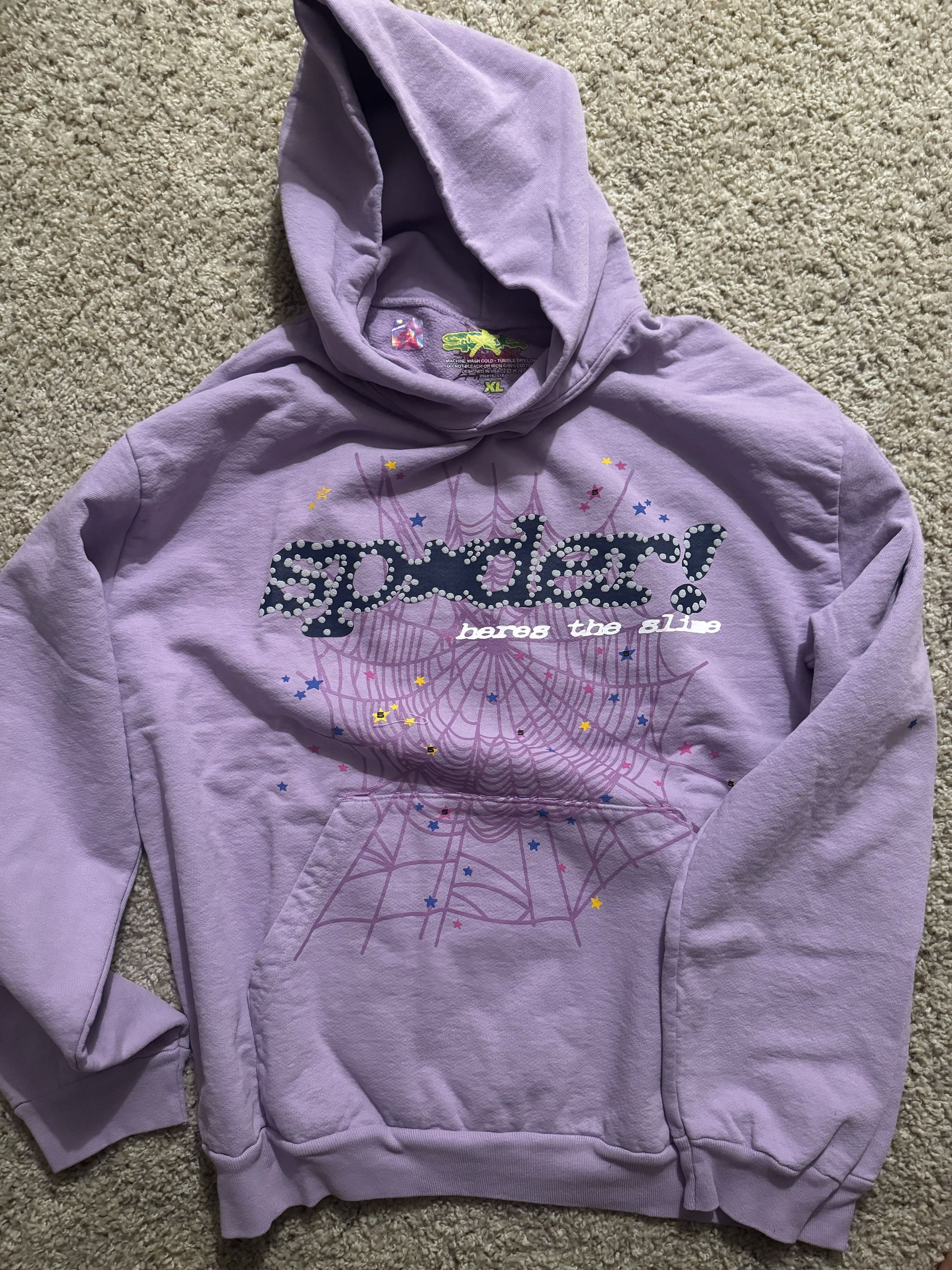 image of Spyder Sp5Der Açaí Hoodie in Purple, Men's (Size XL)