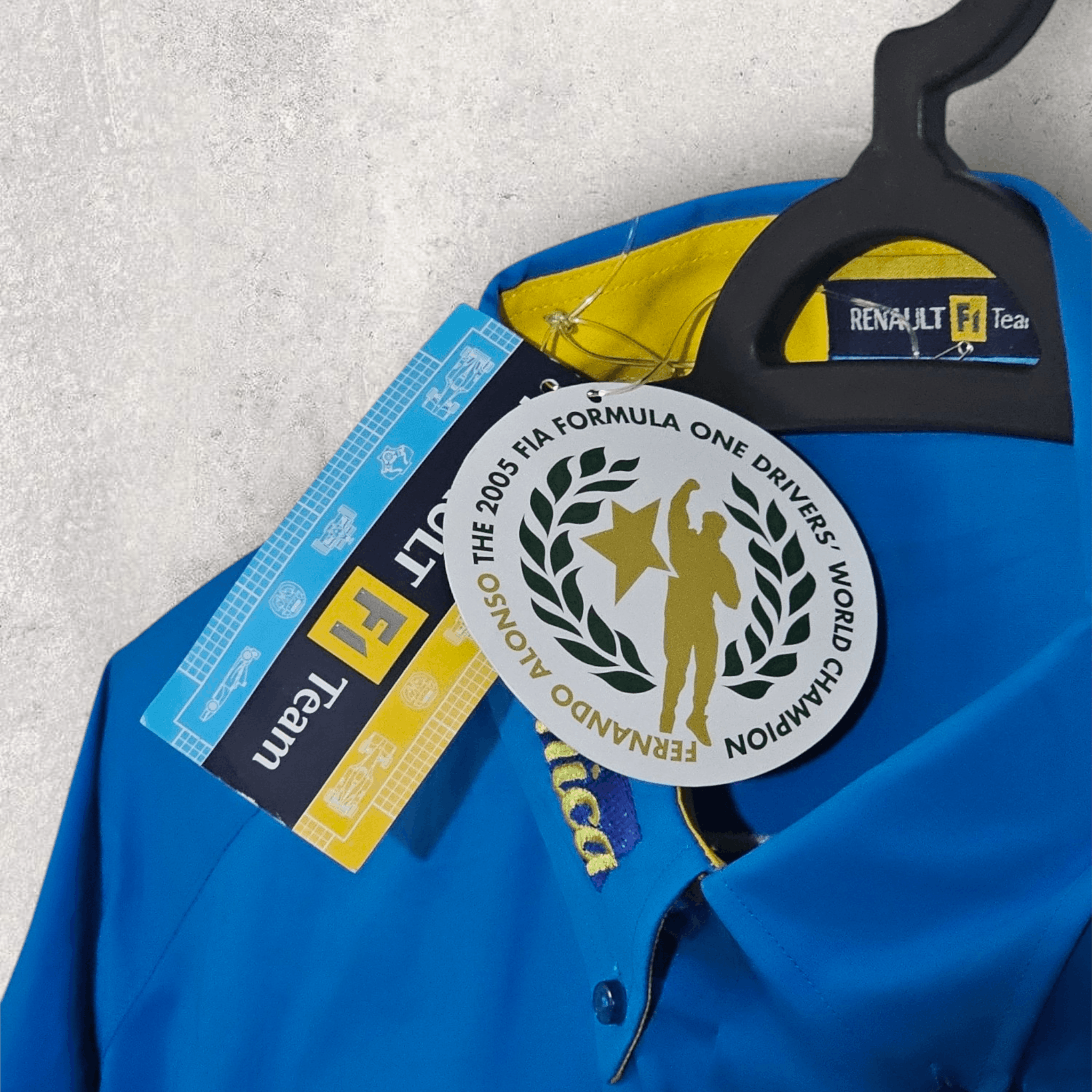 Formula 1 Renault Formula Uno 2005 Button Up Size US XXL / EU 58 / 5 - 6 Thumbnail