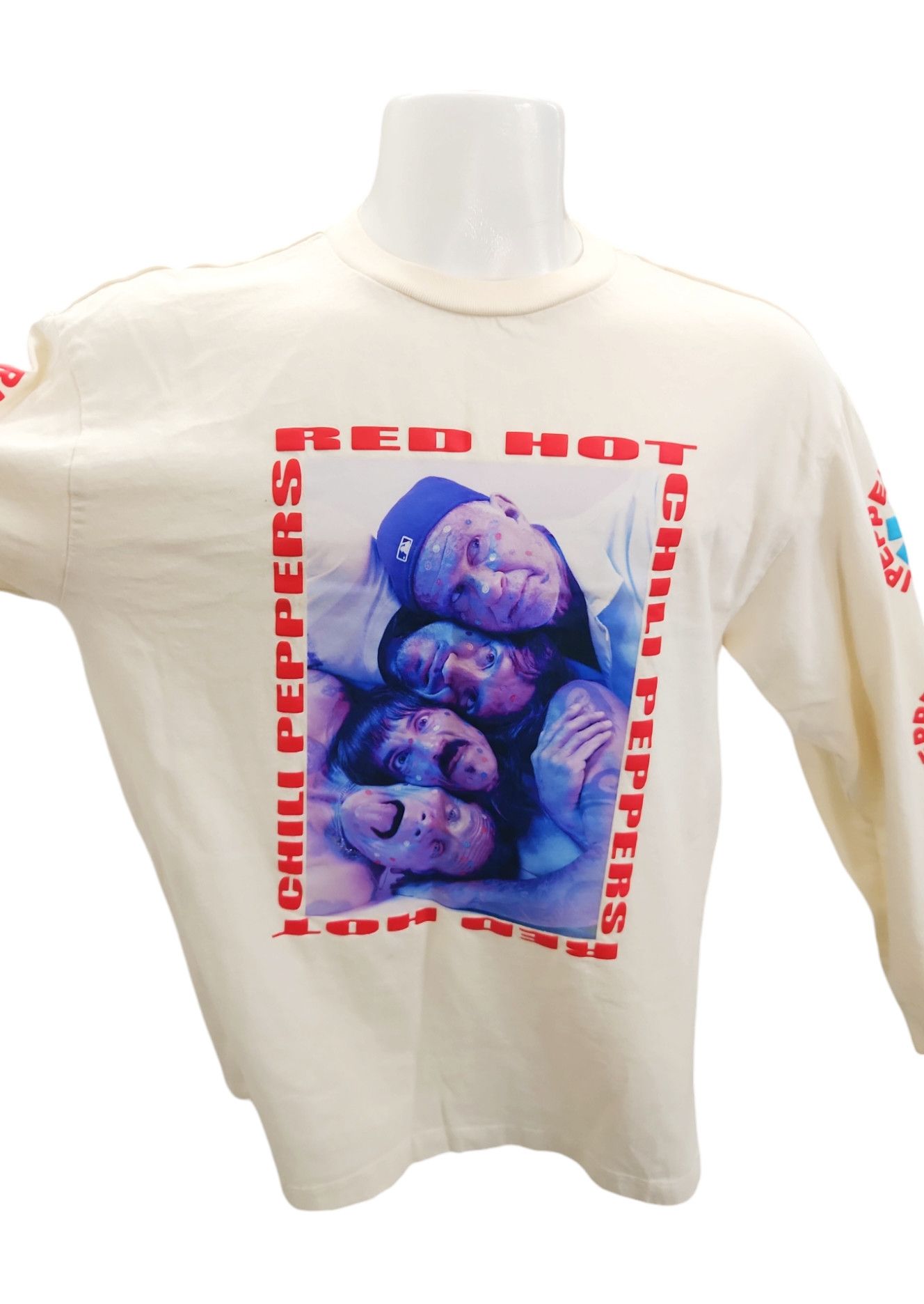 Band Tees Red Hot Chilli Peppers Small Beige Unlimited Love World Tour Size US S / EU 44-46 / 1 - 3 Thumbnail
