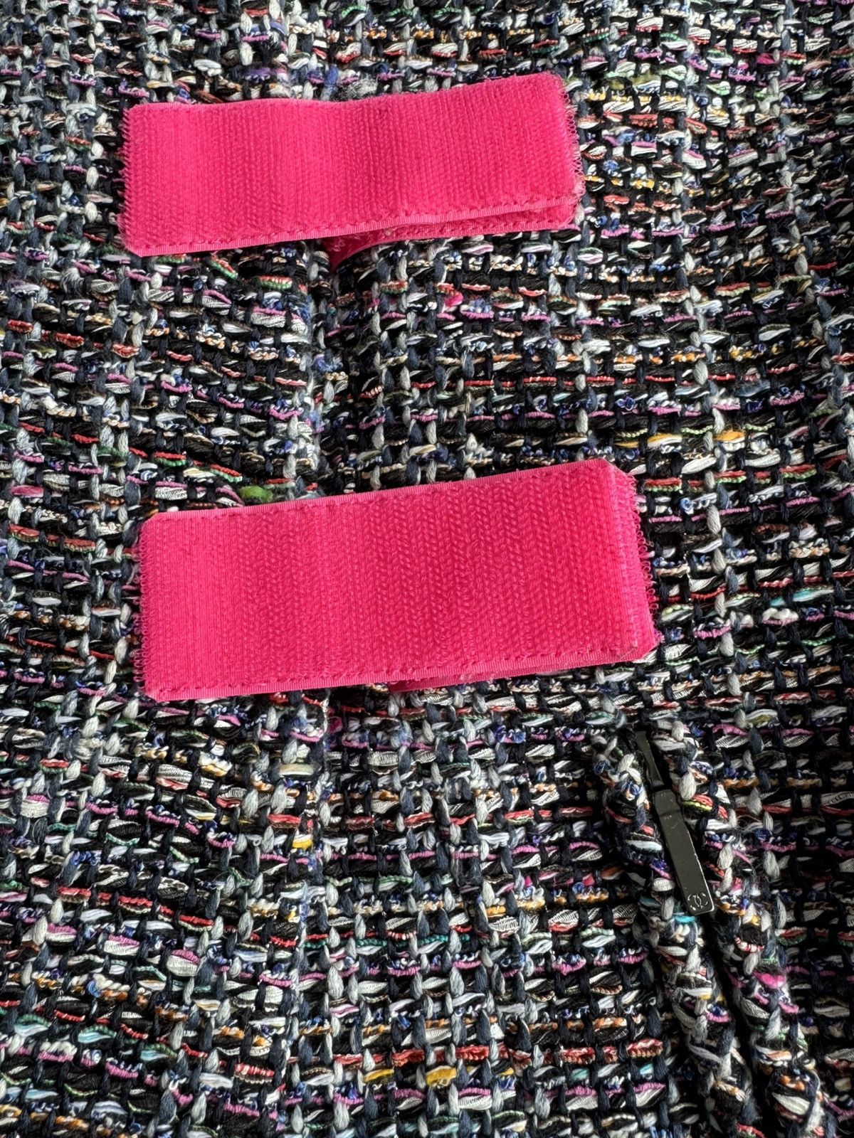 Chanel S/S17 - Multicolor Tweed Velcro Closure Jacket Size XS / US 0-2 / IT 36-38 - 7 Thumbnail