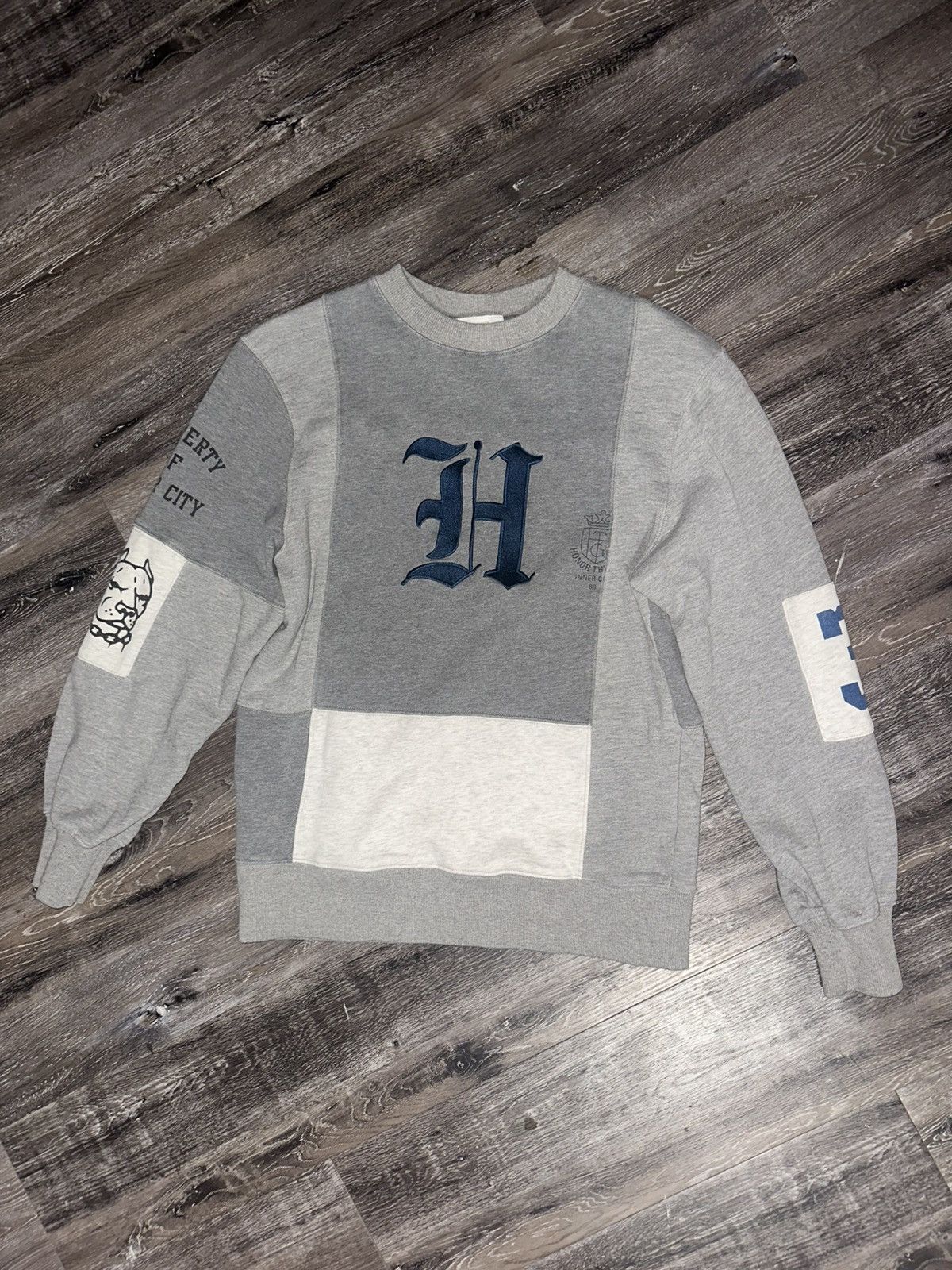 Honor the Gift Honor the Gift Patchwork Sweater Size US M / EU 48-50 / 2 - 1 Thumbnail
