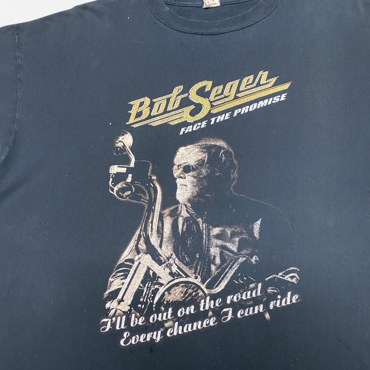 Other Vintage Bob Seger face the promise black tour Tshirt Size US XL / EU 56 / 4 - 2 Thumbnail