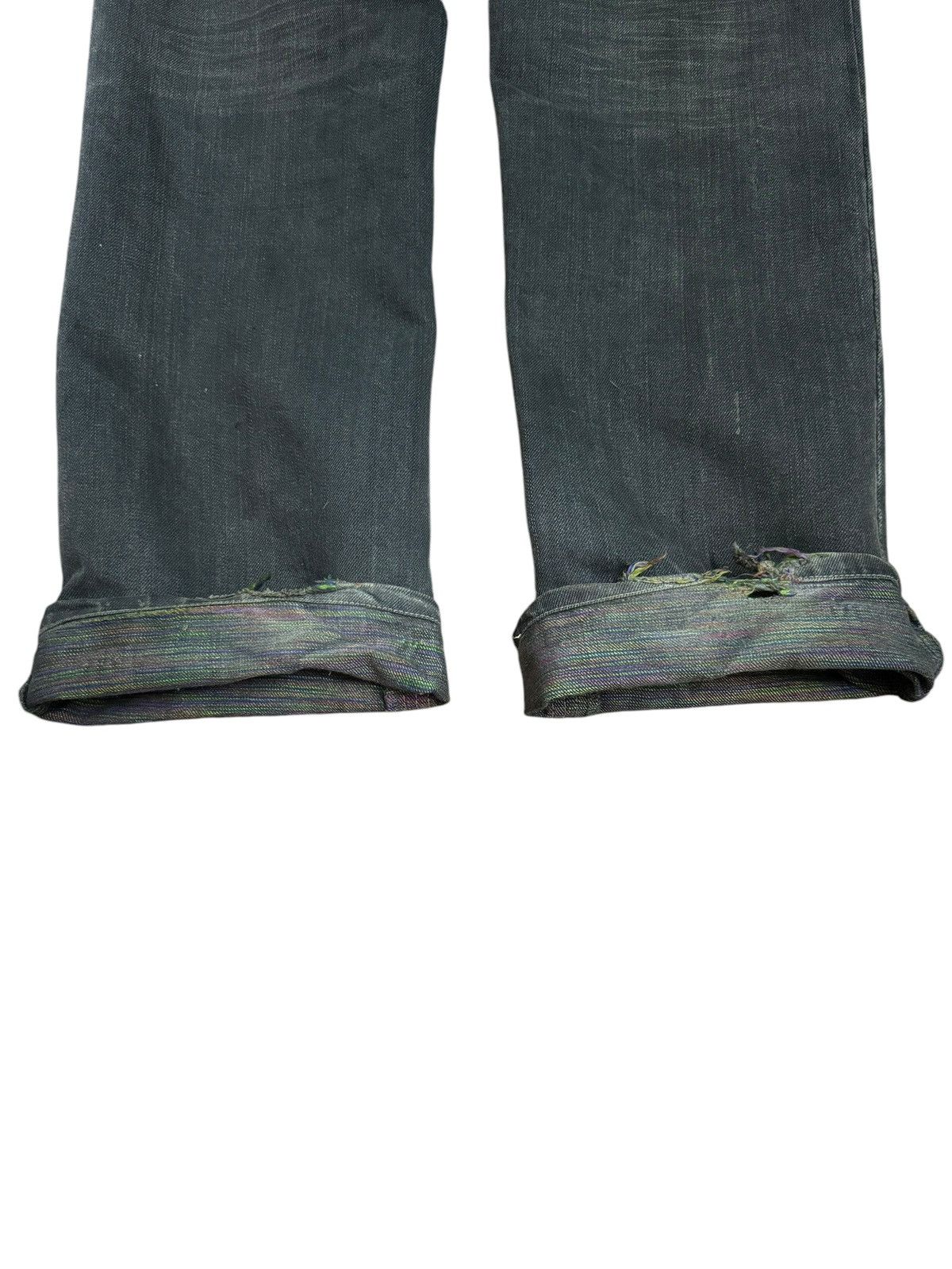 Japanese Brand × Le Grande Bleu (L.G.B.) PUNK EMO DESIGN MULTI ZIPPER DISTRESSED SUNFADED LGB STYLE Size US 34 / EU 50 - 8 Thumbnail