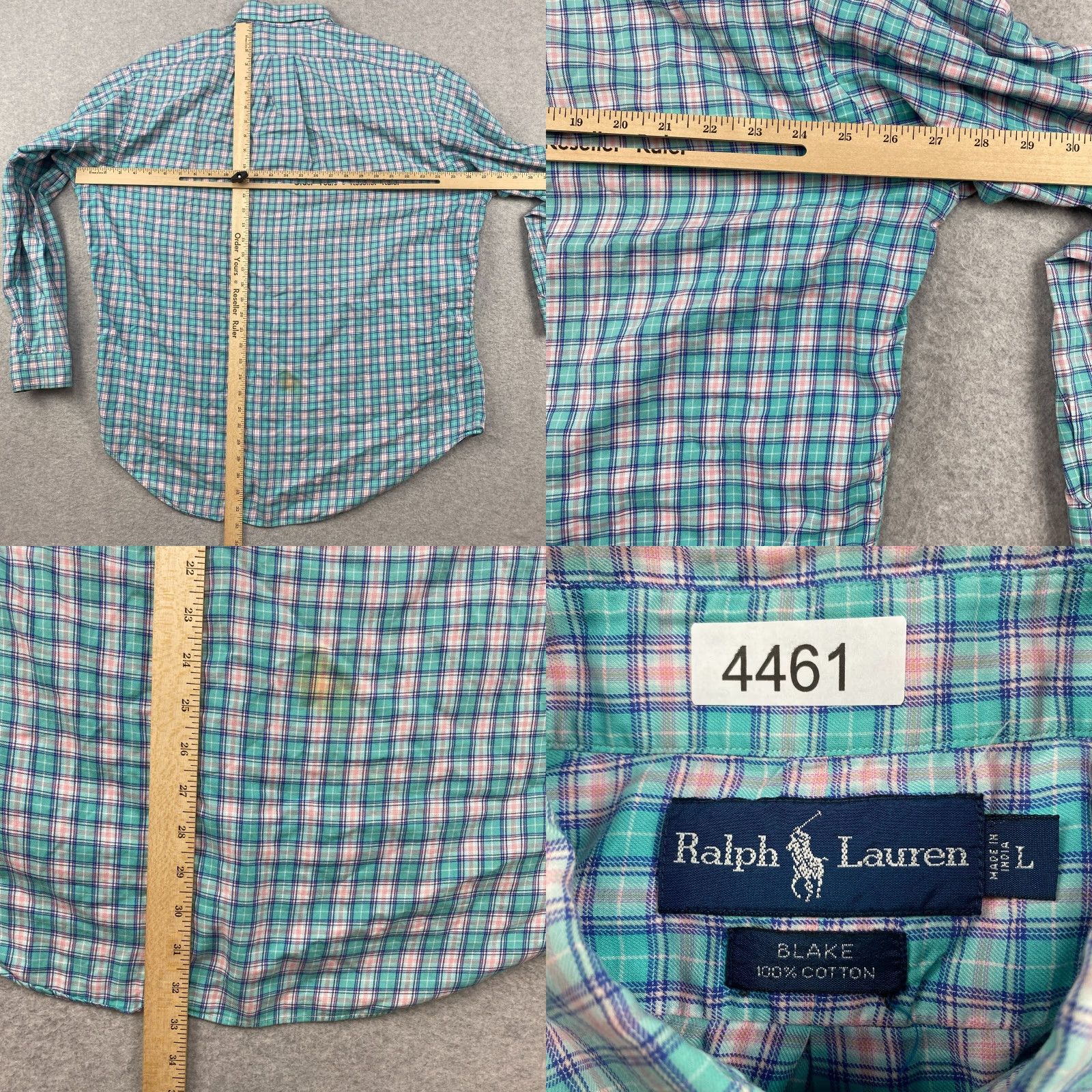Ralph Lauren Ralph Lauren Blake Button Down Shirt Mens Large L Multicolor Long Sleeve Pocket Size US L / EU 52-54 / 3 - 9 Thumbnail