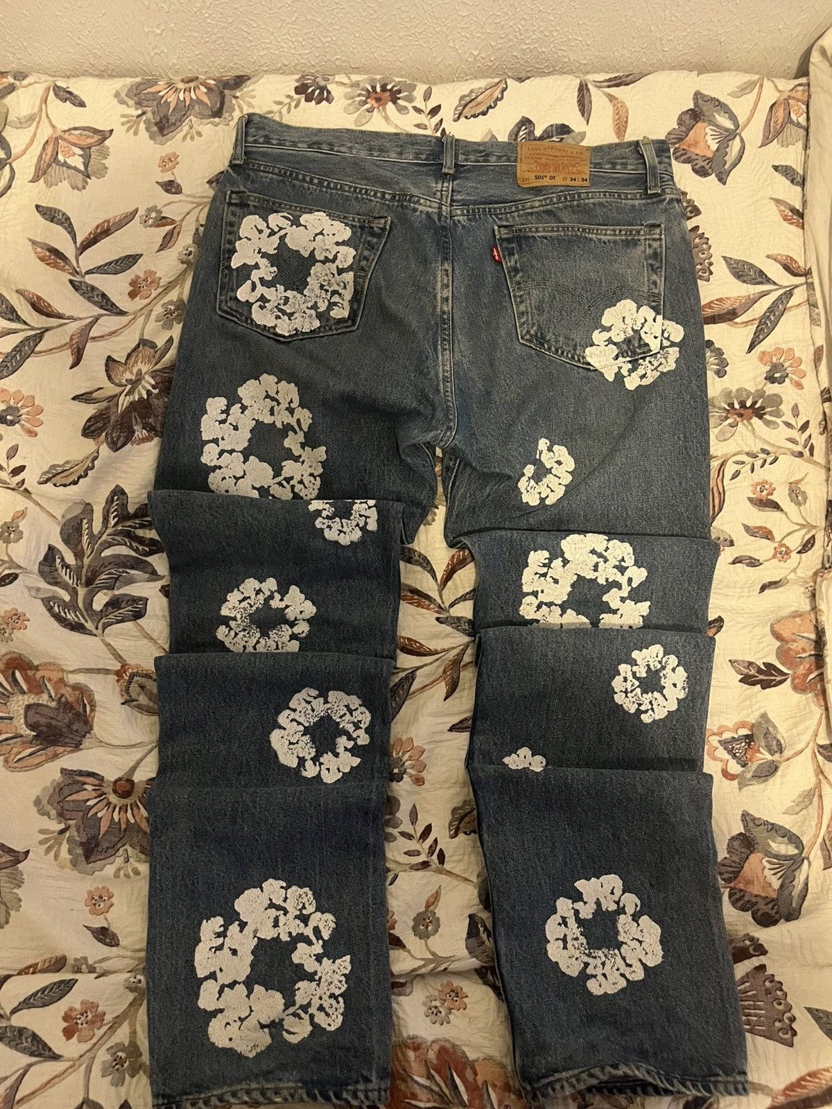 DENIM TEARS × Levi's Denim Tears Jeans Size US 34 / EU 50 - 2 Thumbnail