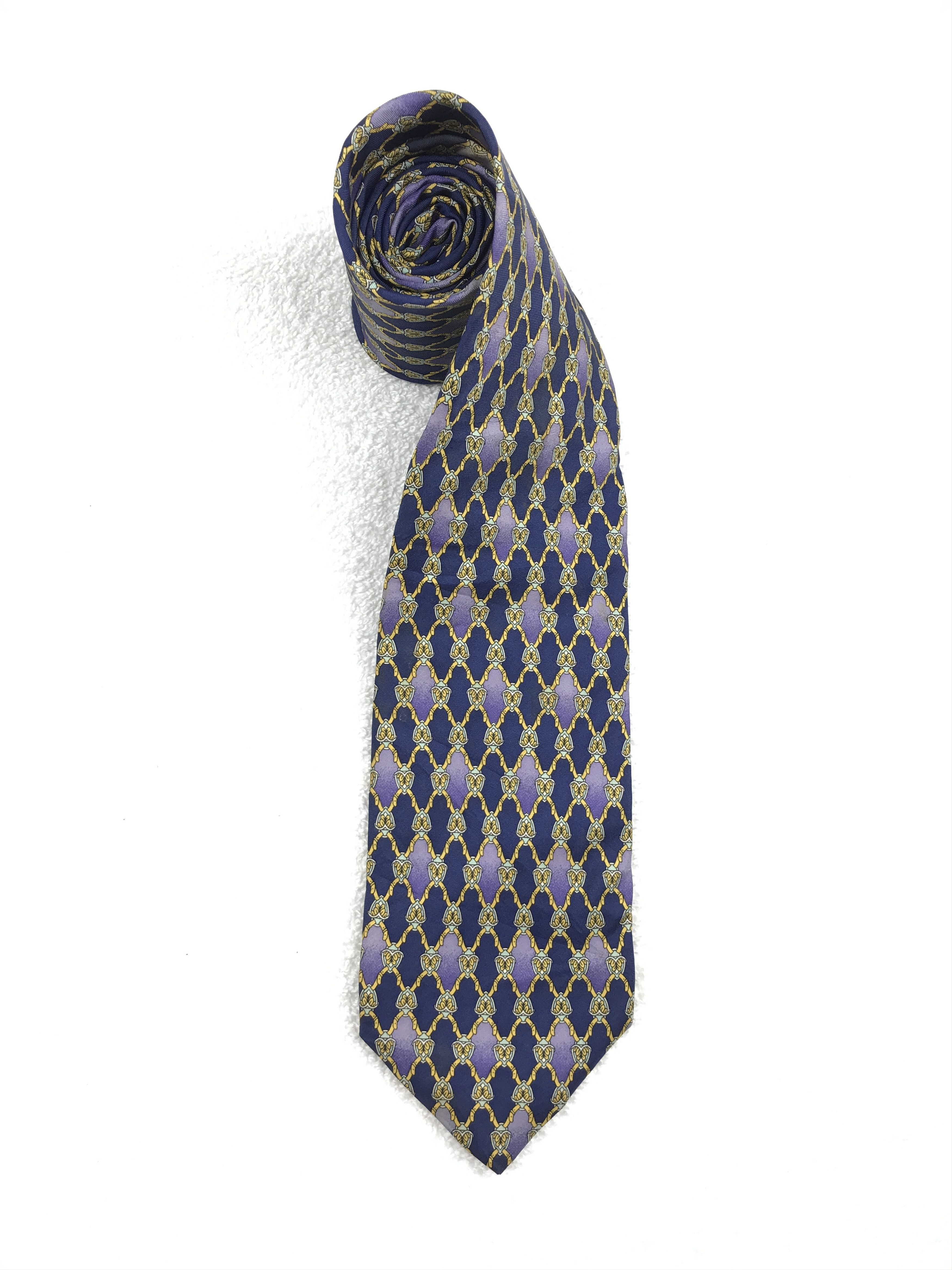 Vintage Vintage Paolo Di Stefano Silk Necktie Size ONE SIZE - 2 Thumbnail