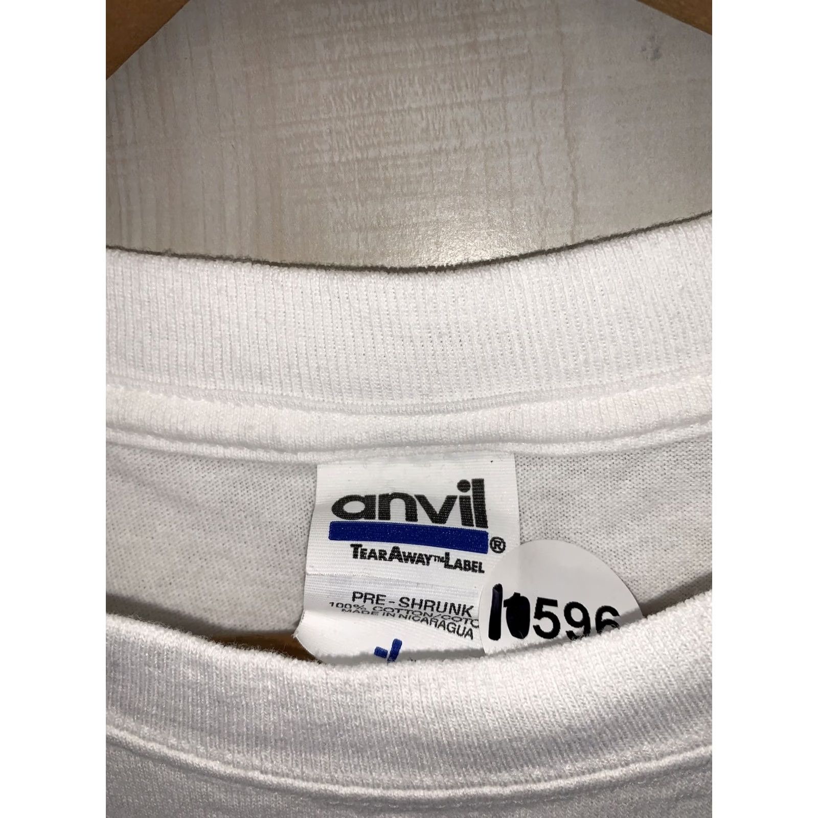 Anvil Anvil Proud American Bald Eagle Graphic T Shirt Adult Mens Womens Unisex Large- XL White Crew Neck Short Sleeve Cotton Graphic Print Vintage? Size XL / US 12-14 / IT 48-50 - 3 Thumbnail