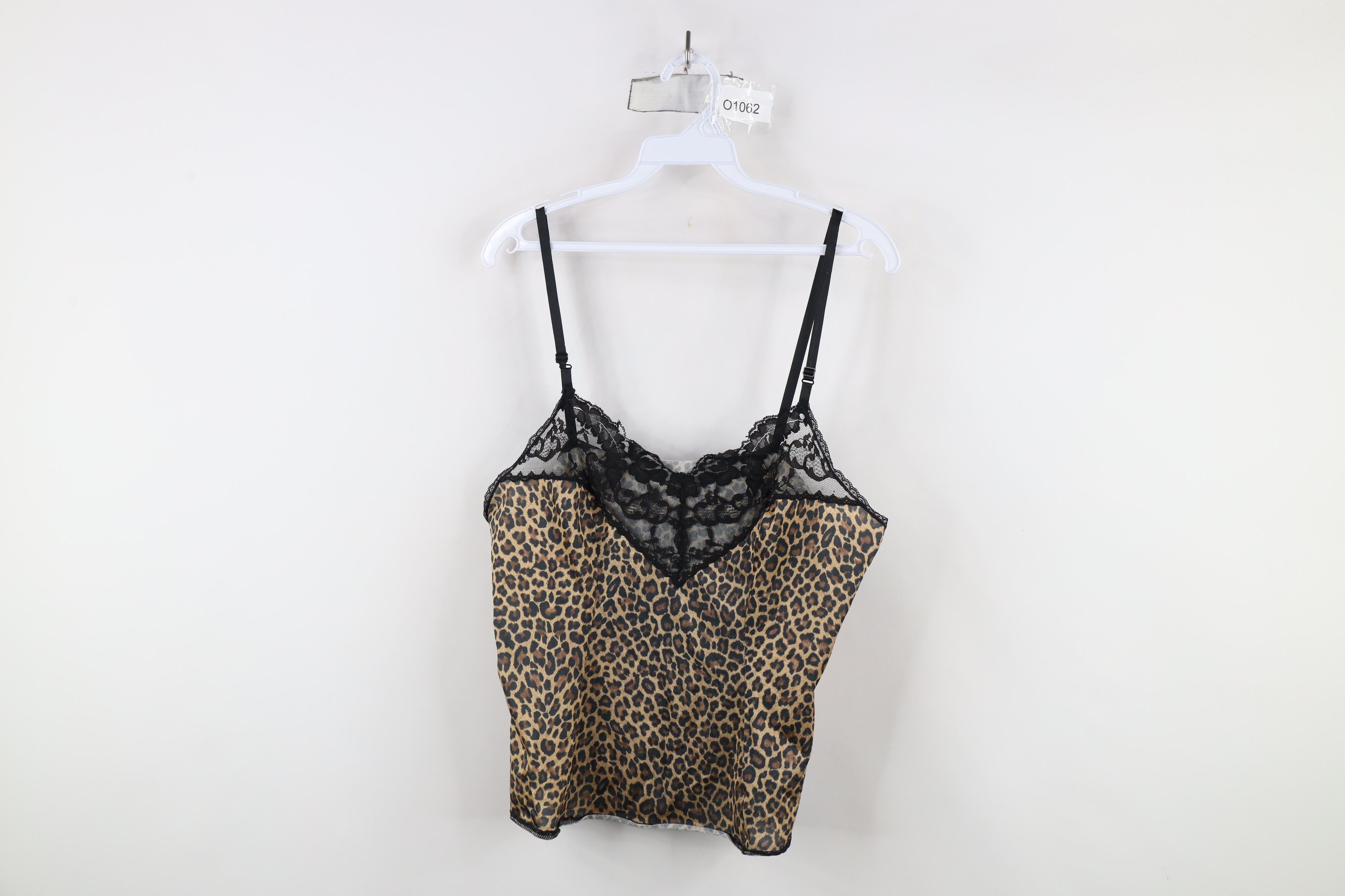 Vintage Vintage 90s Baby Doll Fairy Leopard Cami Tank Top Shirt USA Size L / US 10 / IT 46 - 1 Thumbnail