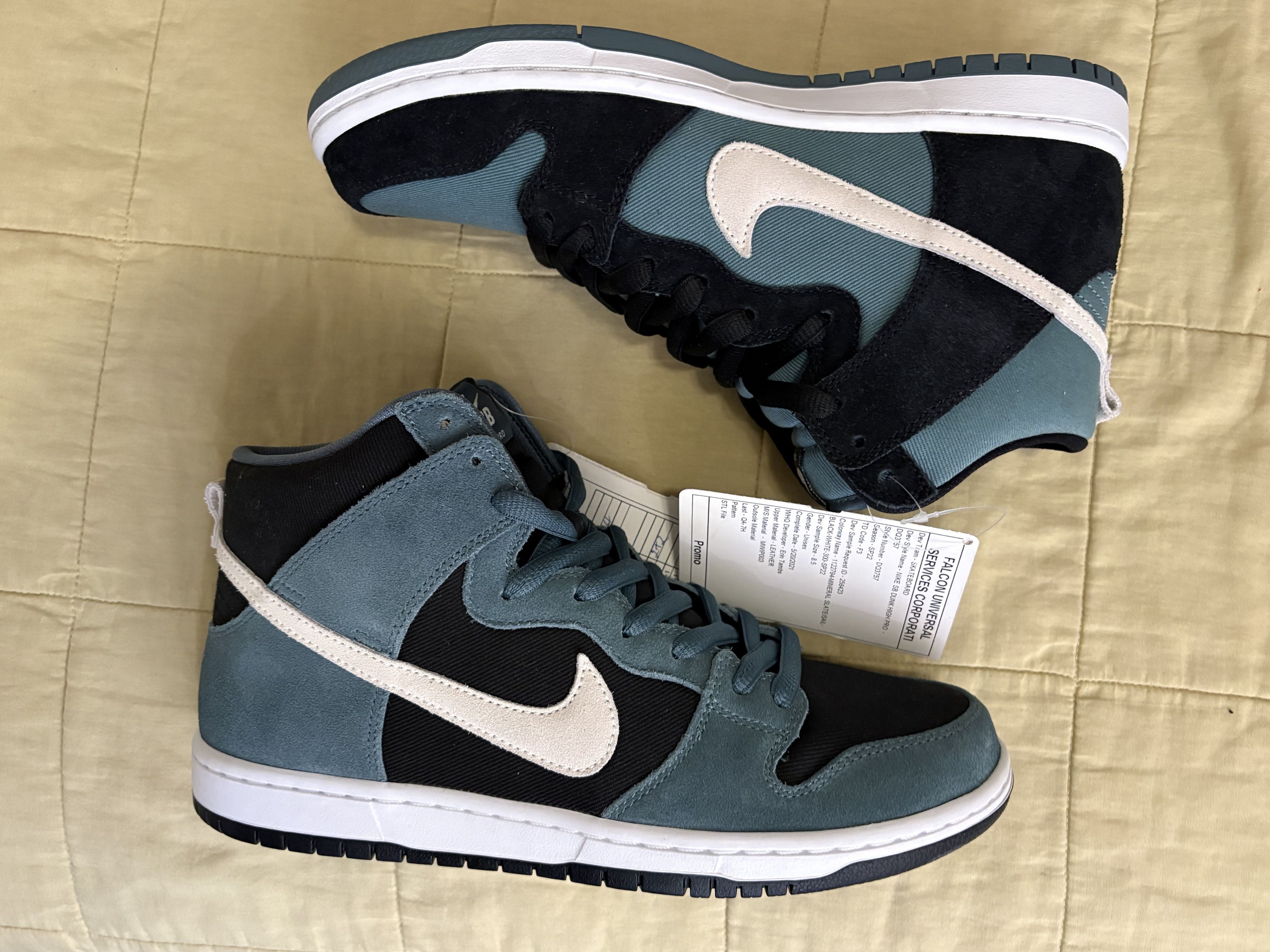 Nike SB Dunk High Pro Mineral Slate Smpls Size US 8.5 / EU 41-42 - 2 Thumbnail