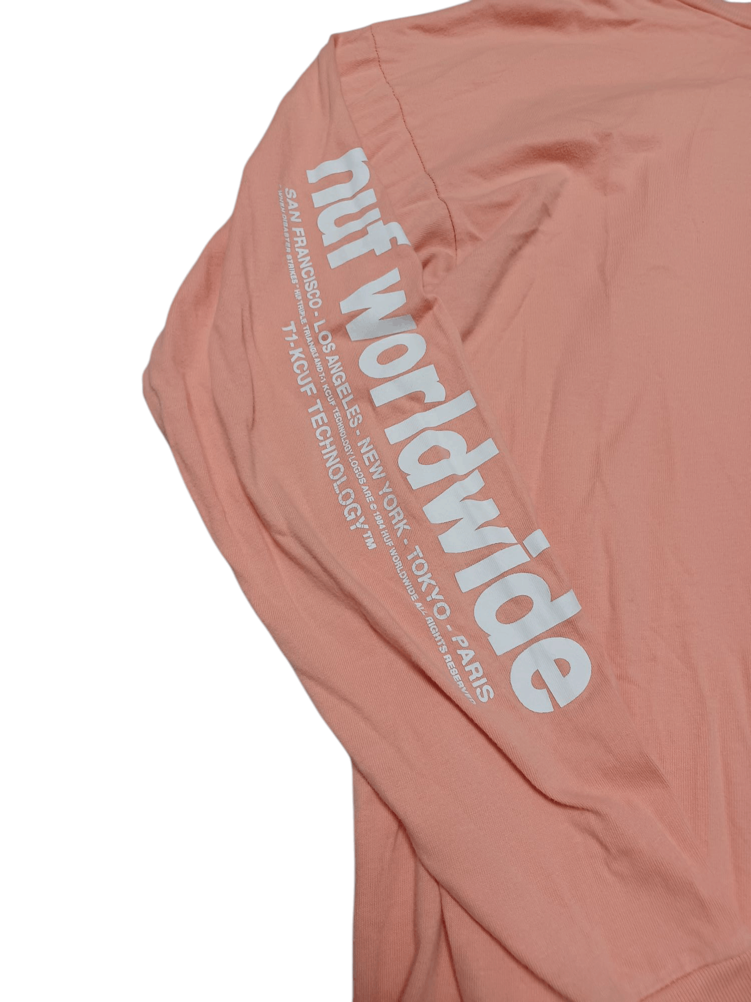 Huf HUF WORLDWIDE BIGLOGO FIRE SK8 SKATEBOARDING LONG Size US M / EU 48-50 / 2 - 2 Thumbnail