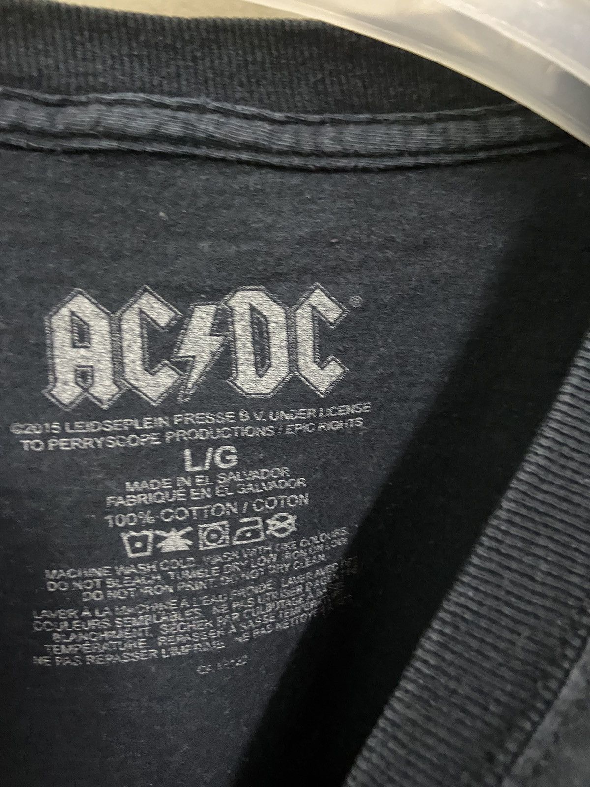 AC/DC × Band Tees × Vintage ACDC Band Heavy Metal T Shirt Size US L / EU 52-54 / 3 - 4 Thumbnail