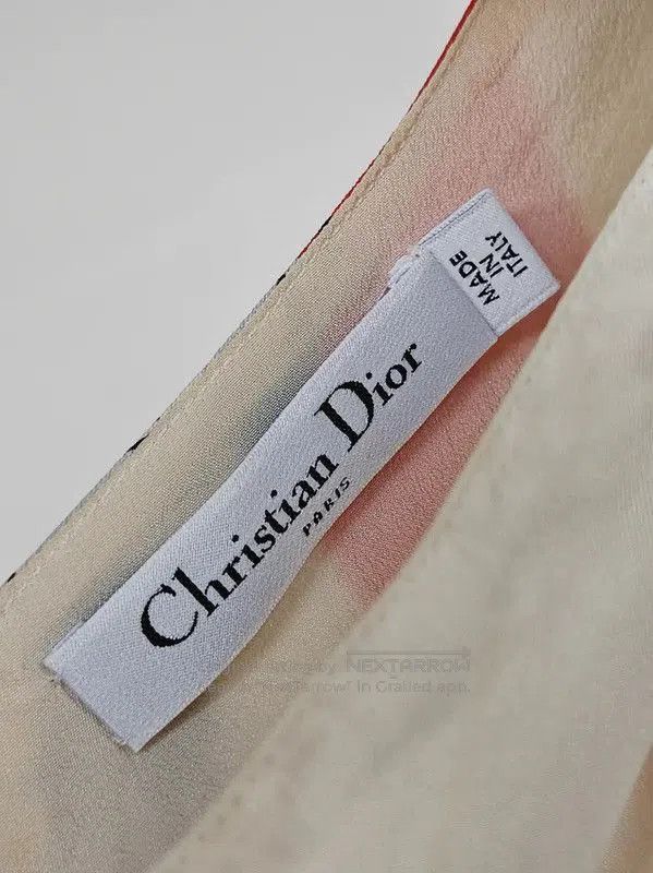 Dior Dior Summer Multicolor Silk Print Blouse . Size M / US 6-8 / IT 42-44 - 5 Thumbnail