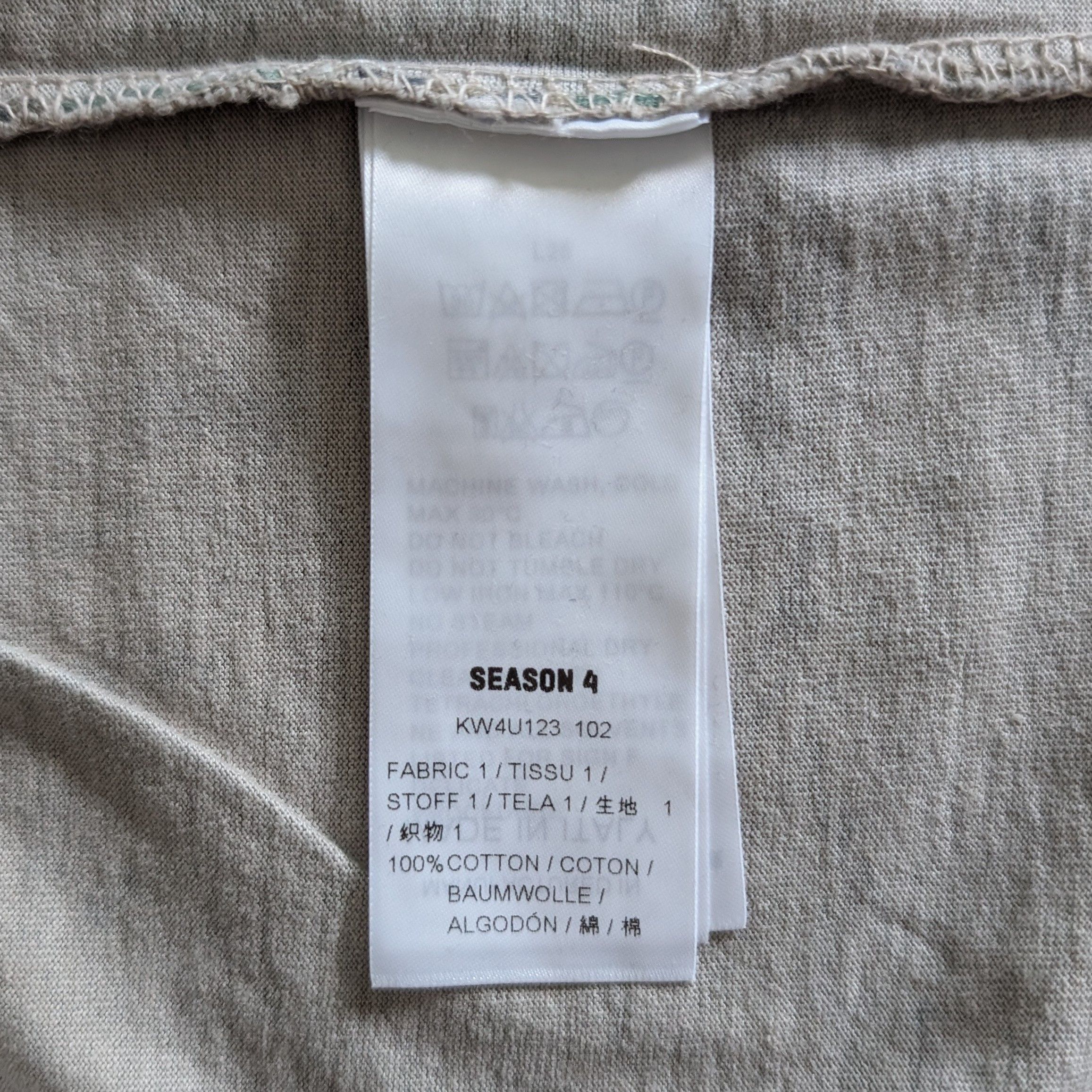 Yeezy Season 4 Oversized Camo Mockneck Longsleeve Size US S / EU 44-46 / 1 - 5 Thumbnail