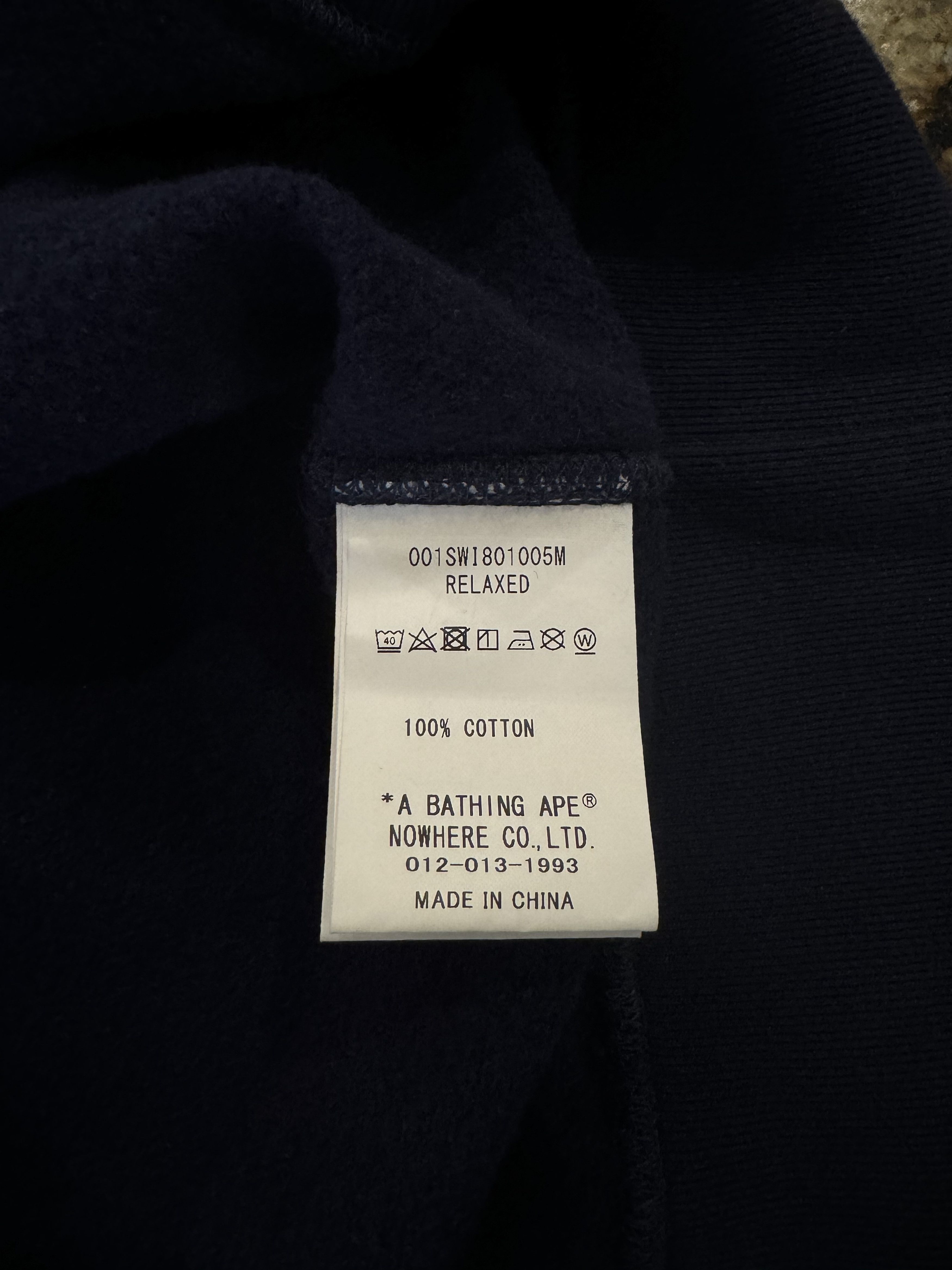 Bape Multi Label Relaxed Fit Crewneck Size US M / EU 48-50 / 2 - 7 Thumbnail