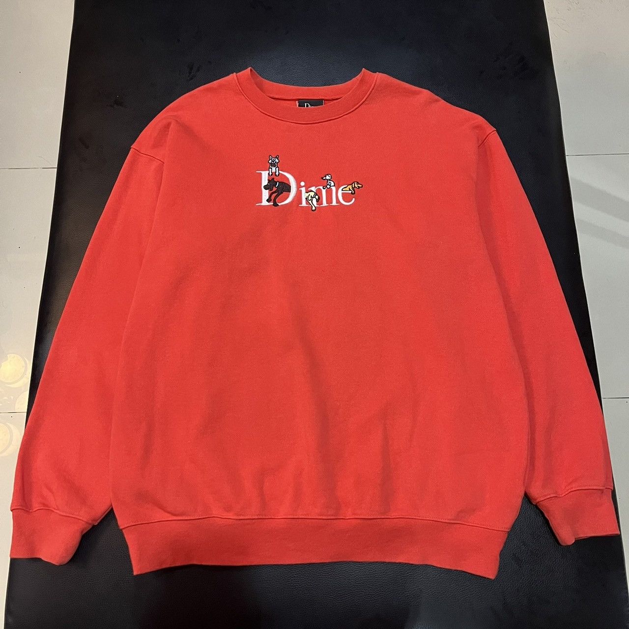 Dime Dime Dog Classic Logo Crew Neck Sweatshirt Size US L / EU 52-54 / 3 - 1 Thumbnail