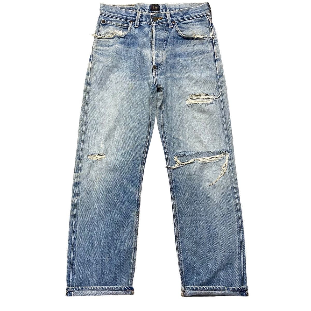 Lee Vintage LEE RIDER Denim Selvedge Jeans Size US 29 - 1 Thumbnail