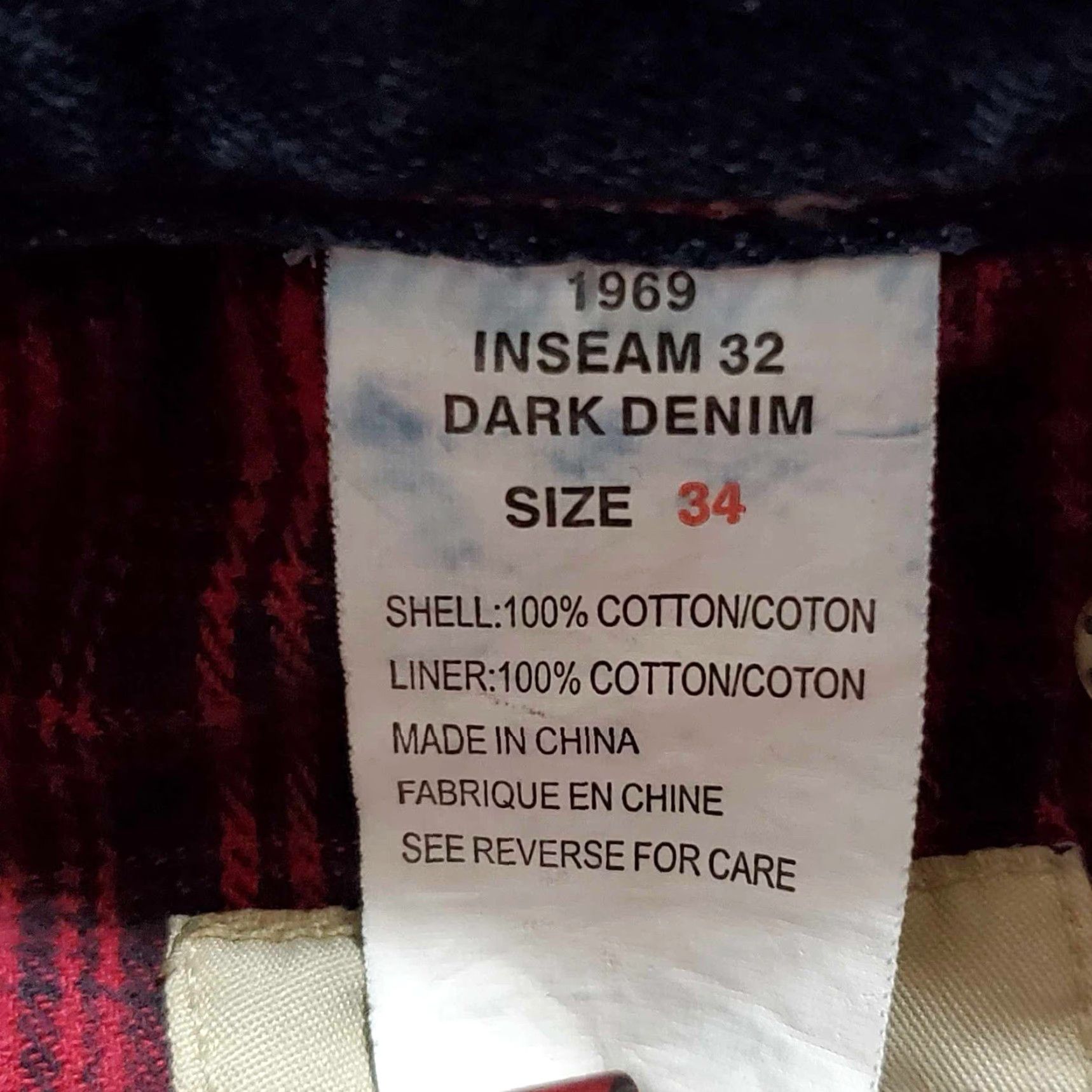 Vintage Woolrich Flannel Lined Jeans 34 X 31 Size US 33 - 8 Thumbnail
