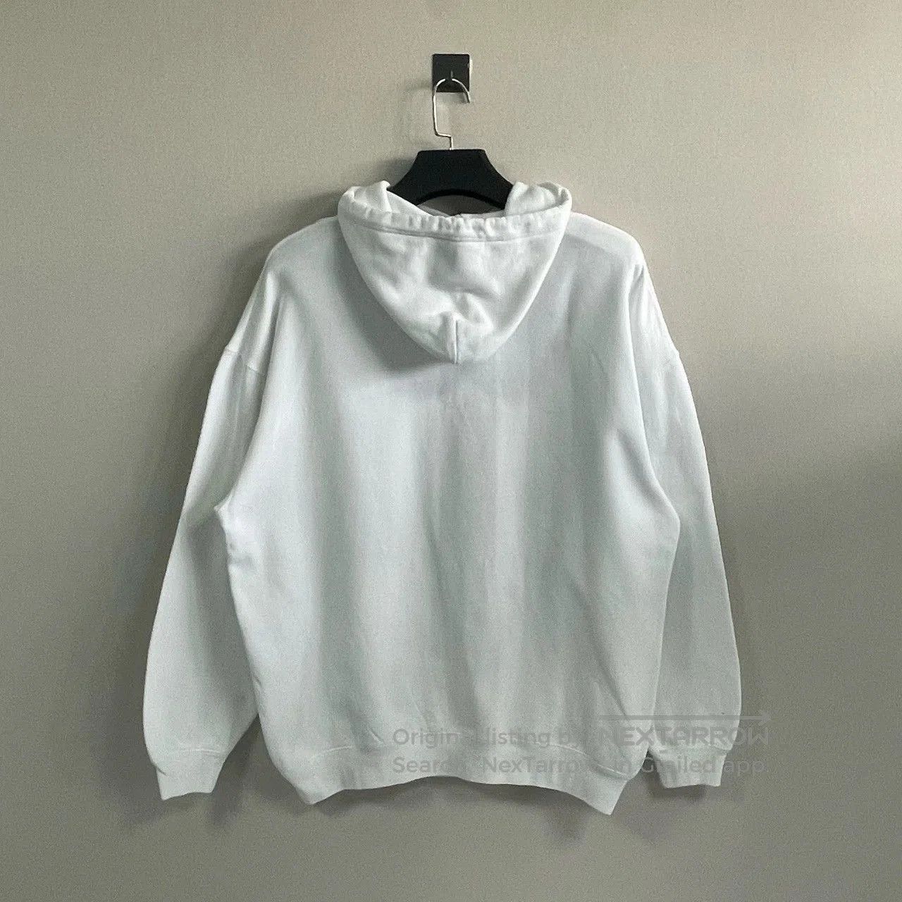 Balenciaga balenciaga logo print hoodie in white. Size US XS / EU 42 / 0 - 2 Thumbnail