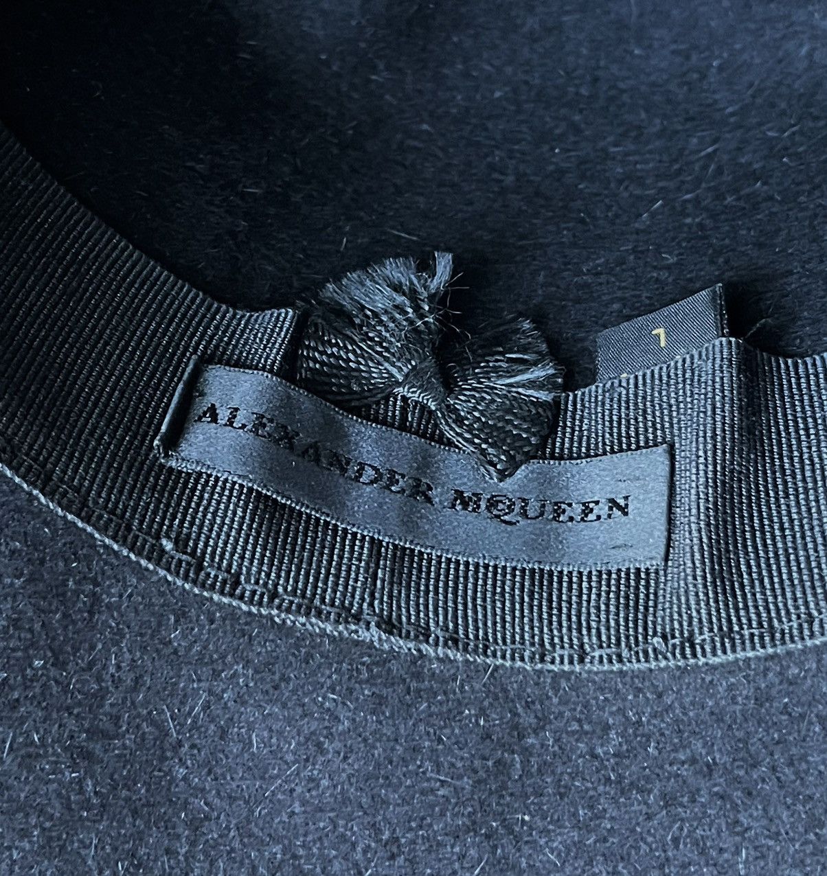 Alexander McQueen Alexander McQueen Felt Hat Size ONE SIZE - 4 Thumbnail