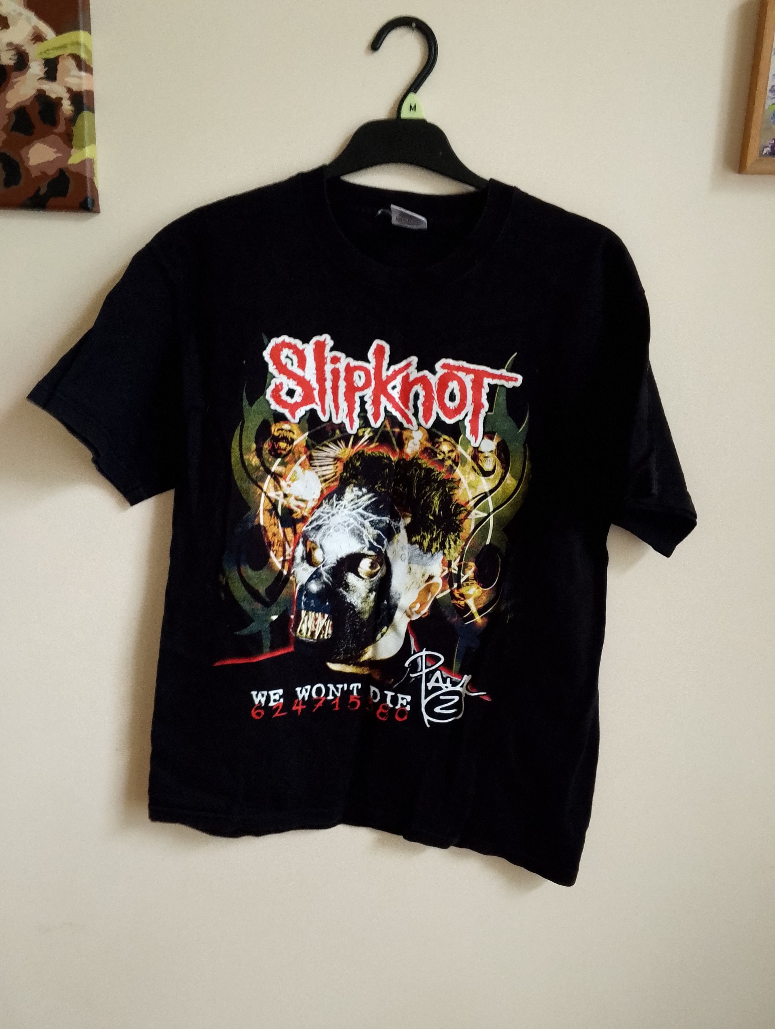Slipknot slipknot Paul Gray autographed t-shirt Size US M / EU 48-50 / 2 - 1 Thumbnail