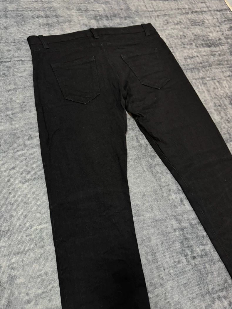 Saint Laurent Paris saint laurent paris16 FW stretch black foundation denim pan Size US 31 - 5 Thumbnail
