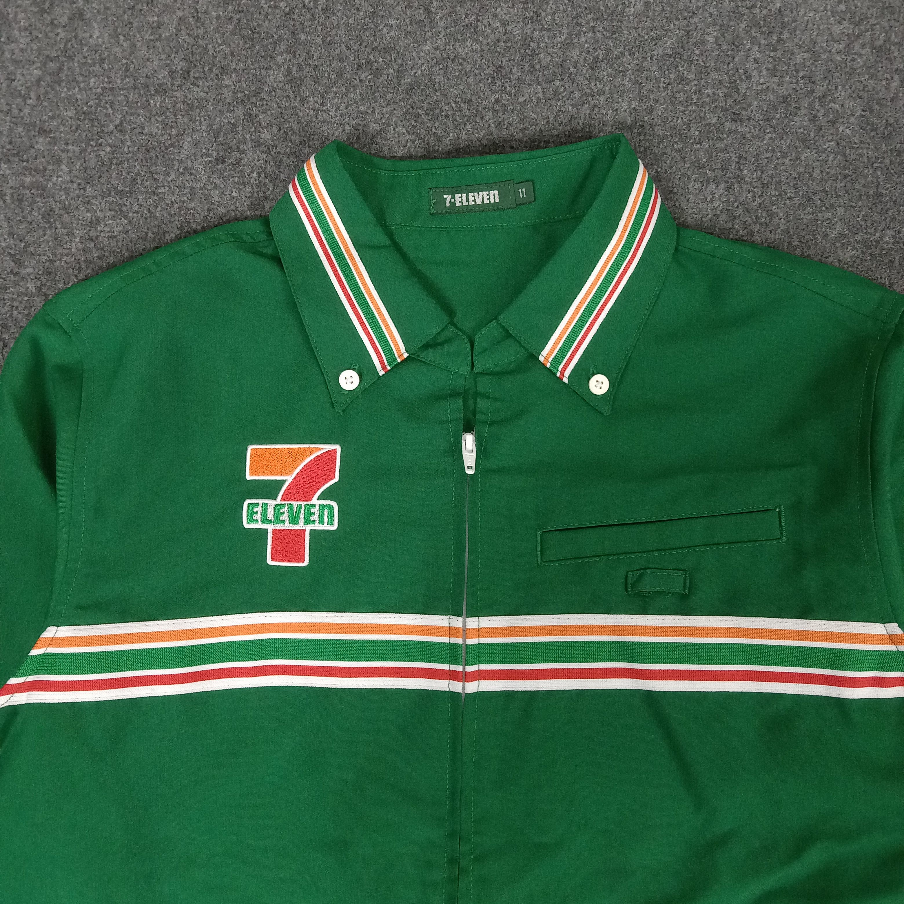 Japanese Brand × Vintage 7 Eleven Japanese Brand Worker Jacket Size US S / EU 44-46 / 1 - 4 Thumbnail