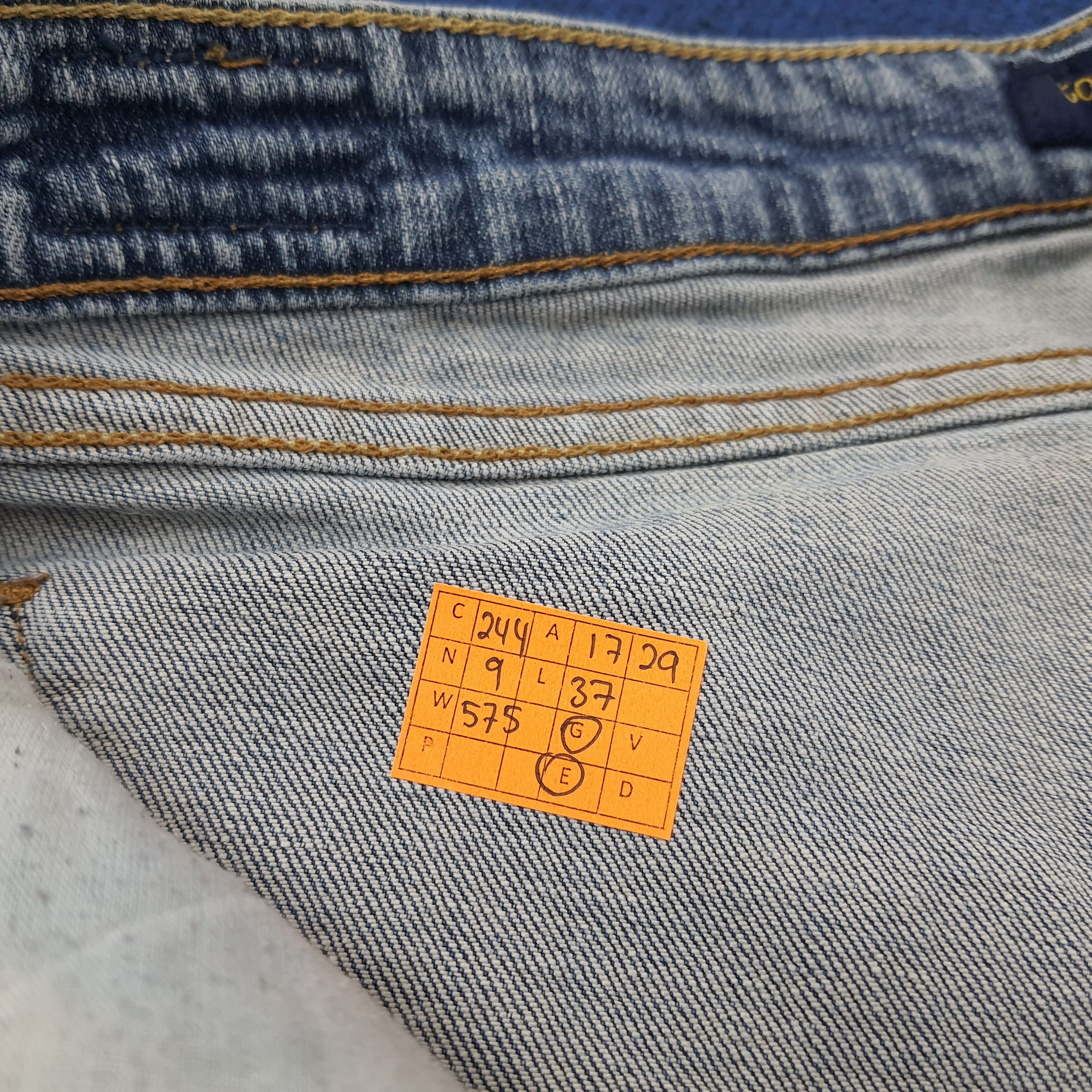 Levi's Vintage Levi's 524 Jeans Too Superlow Jeans C244N9 Size 35" - 10 Thumbnail