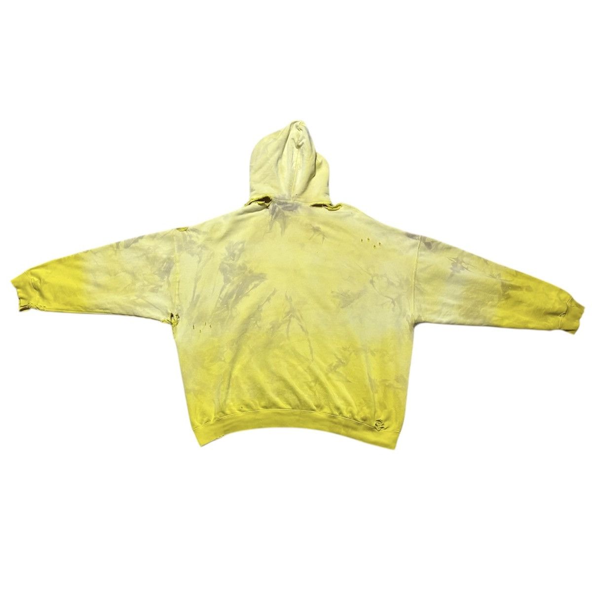Balenciaga FALL 21 BALENCIAGA DESTROYED HOODIE 1 OF 1 MUD FADE CUSTOM Size US S / EU 44-46 / 1 - 7 Thumbnail