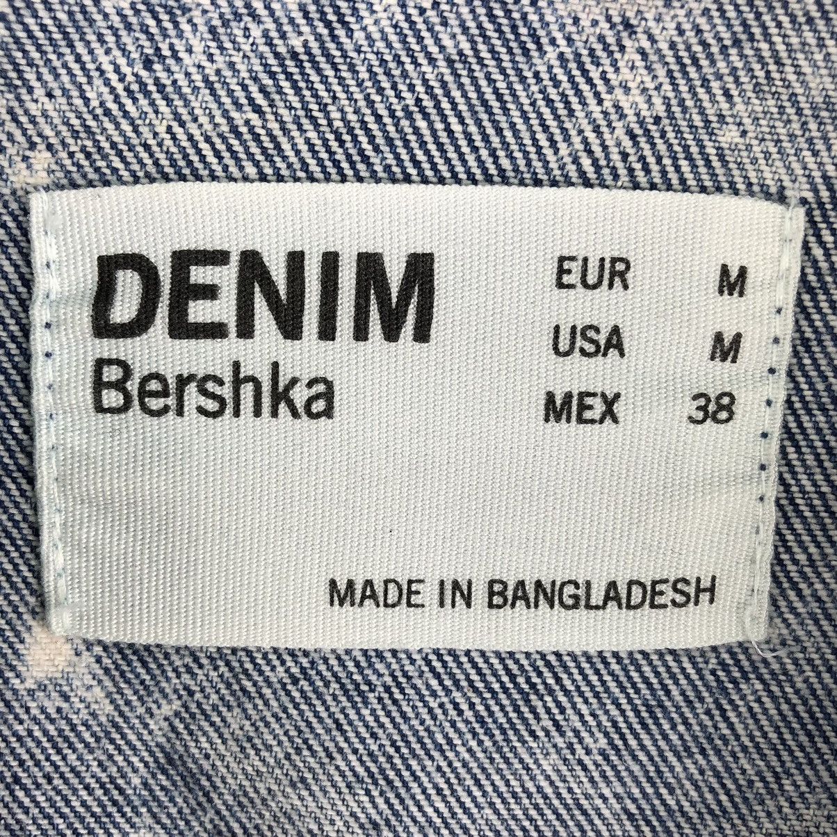 Bershka Anorak Denim Jacket Crazy Faded Pullover by Bershka Size US XL / EU 56 / 4 - 13 Thumbnail
