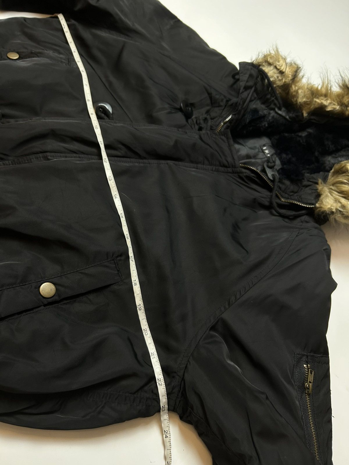 Japanese Brand INGNI FAUX FUR HOODIE BOMBER STYLE JACKET Size M / US 6-8 / IT 42-44 - 5 Thumbnail