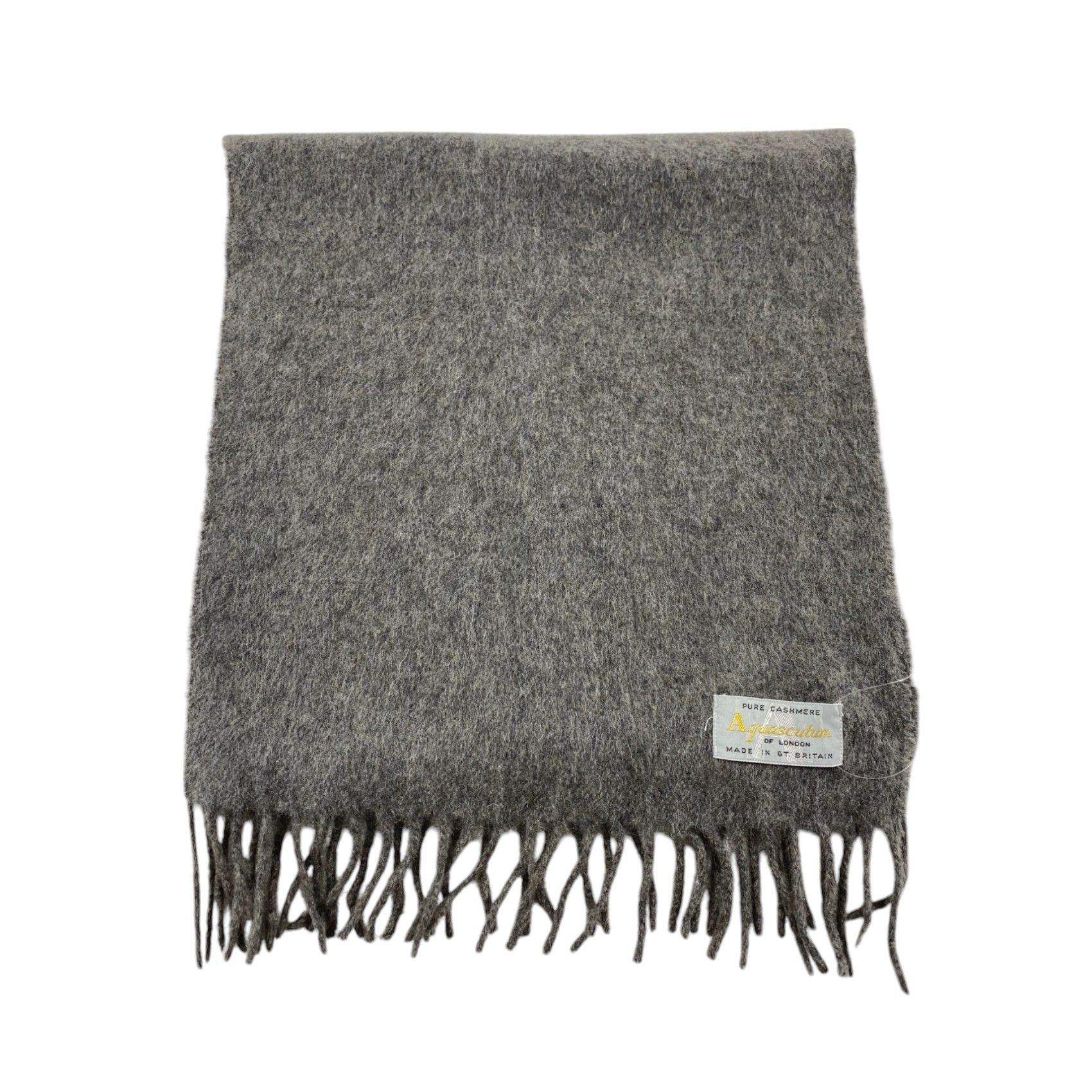 Aquascutum × Vintage Aquascutum Scarf / Muffler / Neckwear - WW1667 Size ONE SIZE - 2 Thumbnail