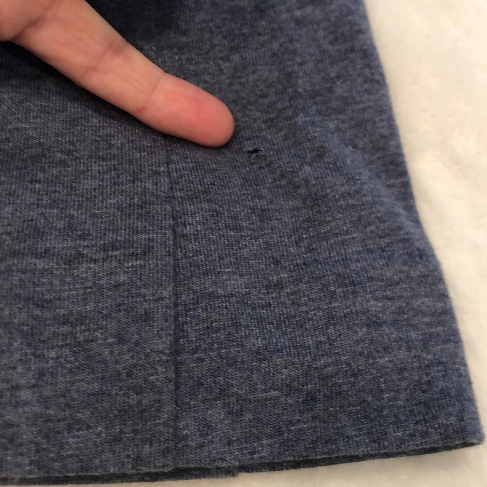 Other J. Jill Blue midi Tee shirt dress cropped sleeves soft SM Size S / US 4 / IT 40 - 11 Thumbnail