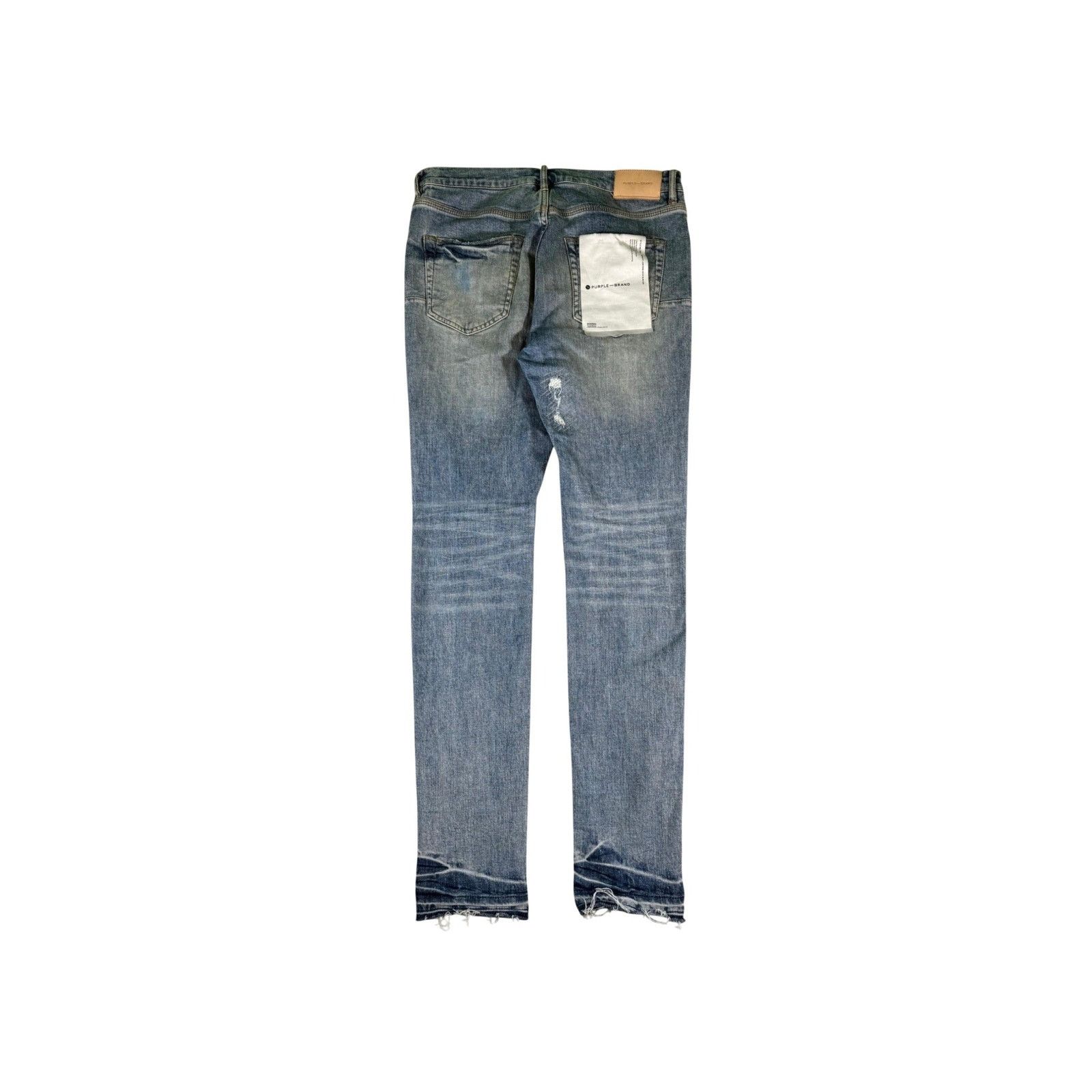 Purple Brand Purple Brand Distressed Light Wash Jeans Size US 32 / EU 48 - 2 Thumbnail