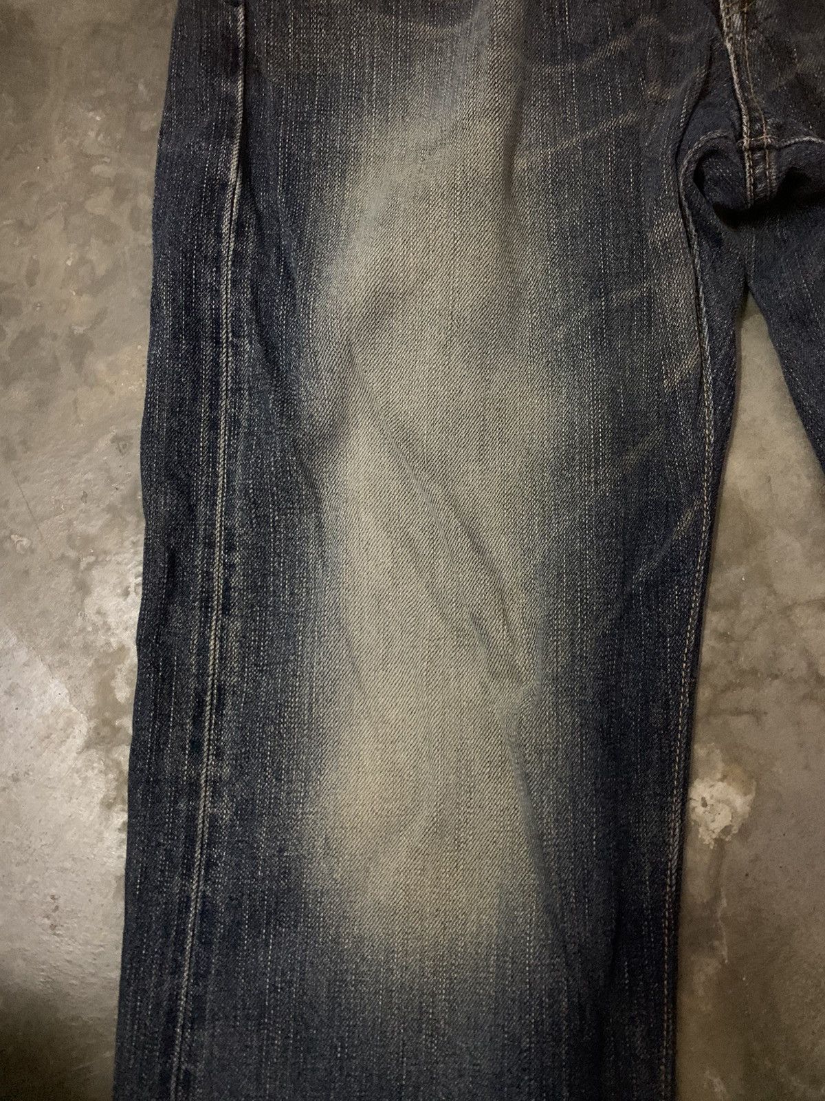 Edwin × Japanese Brand × Vintage Edwin 505Z Flare Selvedge Denim Jeans Size US 34 / EU 50 - 4 Thumbnail