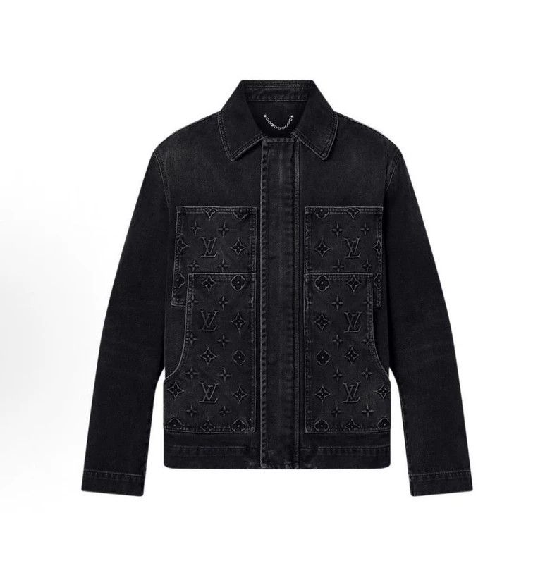 Louis Vuitton Louis Vuitton 25 New Lumberjack Embossed Logo Lapel Zip Lo Size US M / EU 48-50 / 2 - 5 Thumbnail