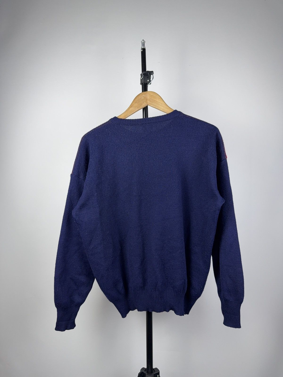 Adidas × Vintage Vintage Adidas 80-90s made in England knitted sweater Size US S / EU 44-46 / 1 - 6 Thumbnail
