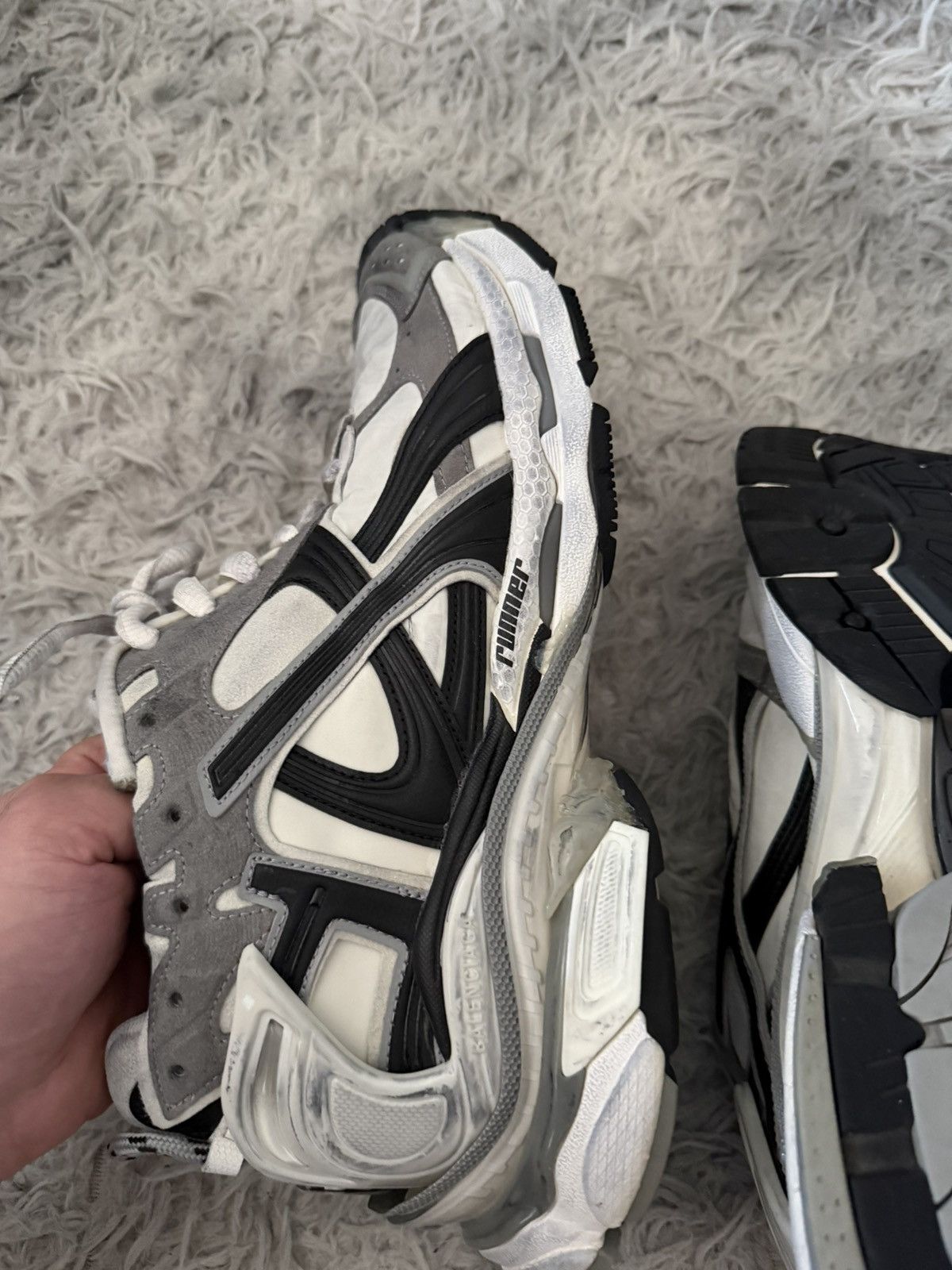 Balenciaga runner sneakers Size US 11 / EU 44 - 3 Thumbnail