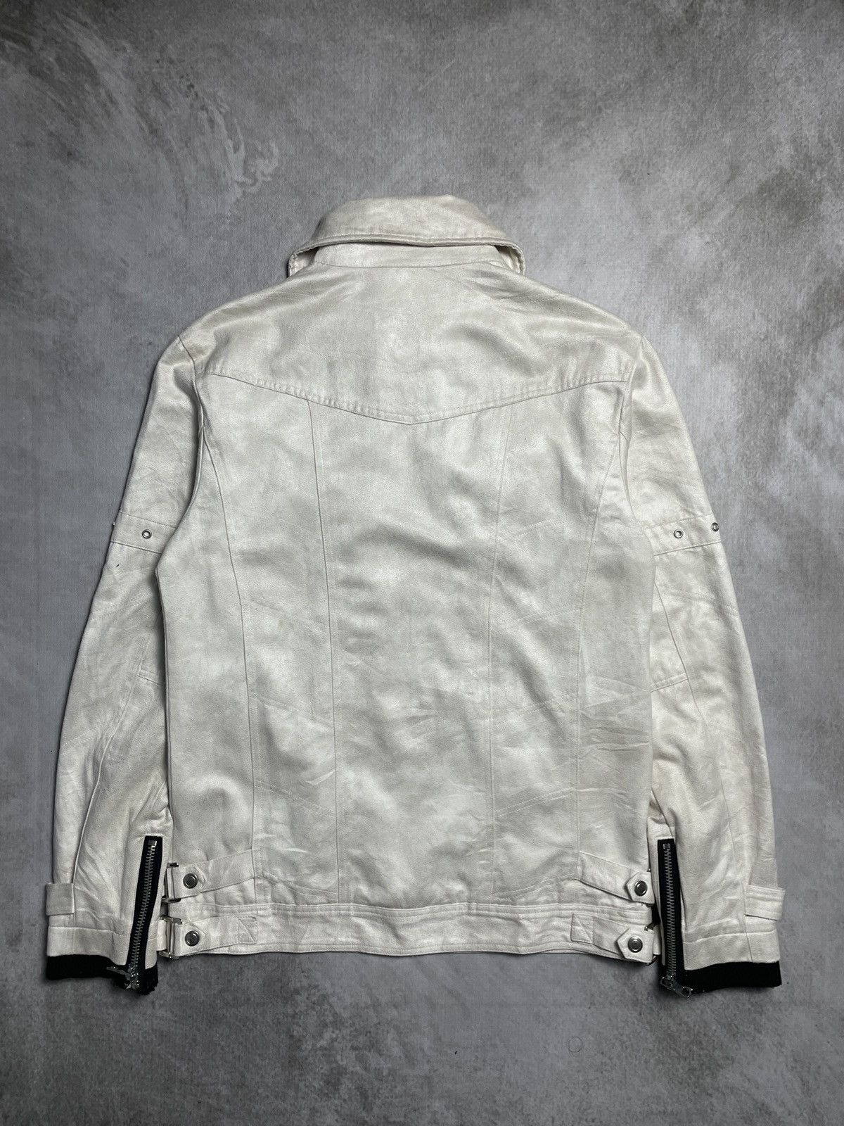 If Six Was Nine 2000’s Roushatte - Vkei Style Riders Jacket Size US M / EU 48-50 / 2 - 15 Thumbnail