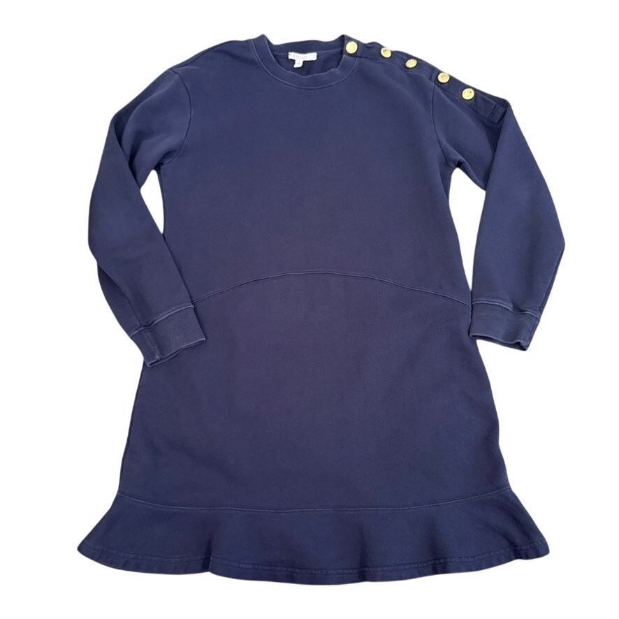 Derek Lam 10 Crosby Derek Lam 10 Crosby Camden Sweater Dress in Navy, Size L Size L / US 10 / IT 46 - 4 Thumbnail