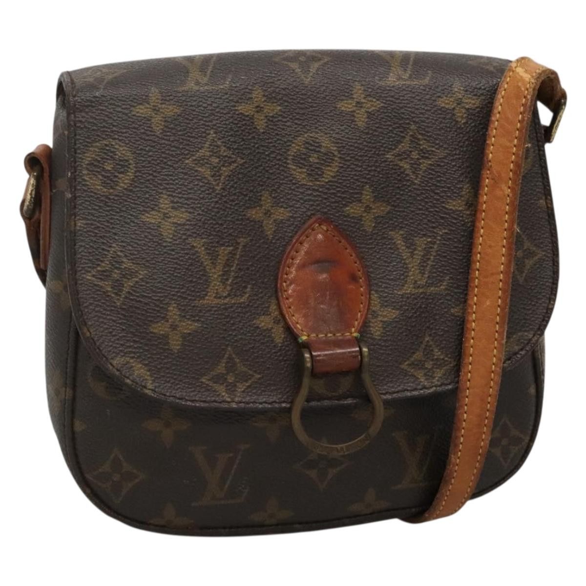 Louis Vuitton LOUIS VUITTON Monogram Saint Cloud MM Shoulder Bag M51243 Size ONE SIZE - 1 Thumbnail