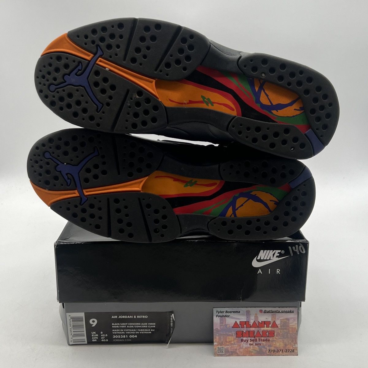Jordan Brand Air Jordan 8 tinker air raid Size US 9 / EU 42 - 8 Thumbnail